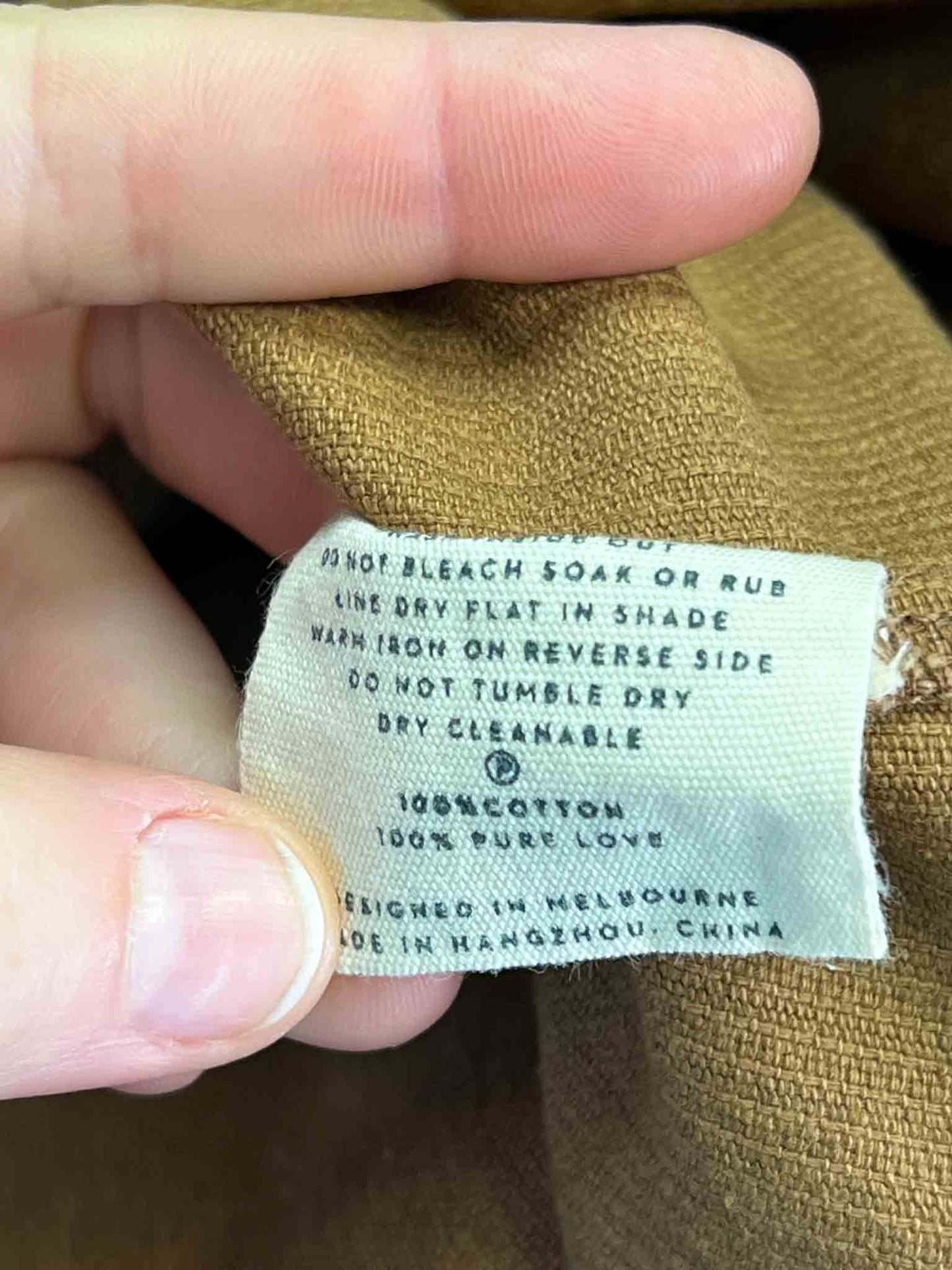 Size 3XL | Nancybird Brown Corduroy A-Line Midi Skirt