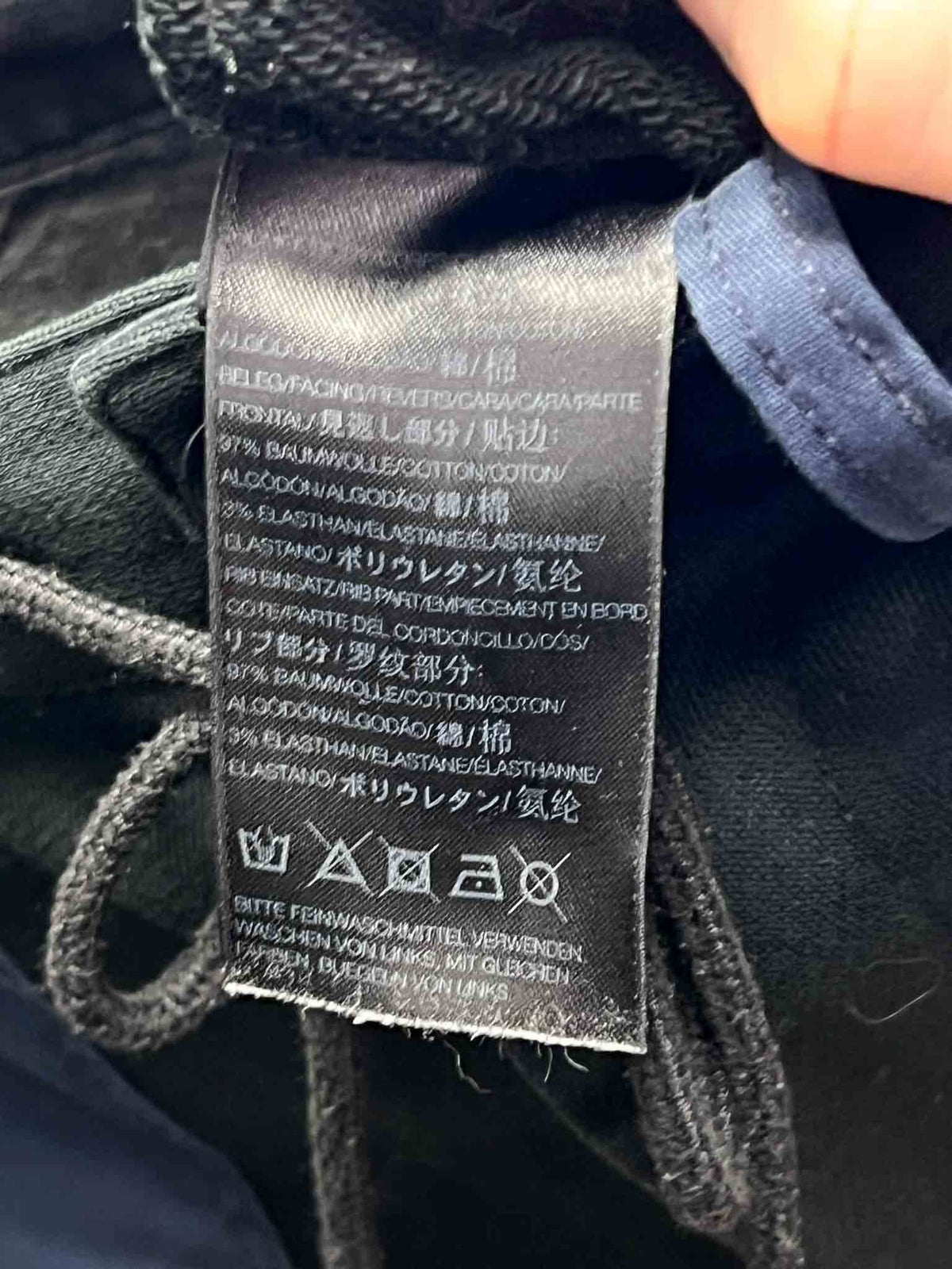 Size XS | Y-3 Black Drop Crotch Shorts