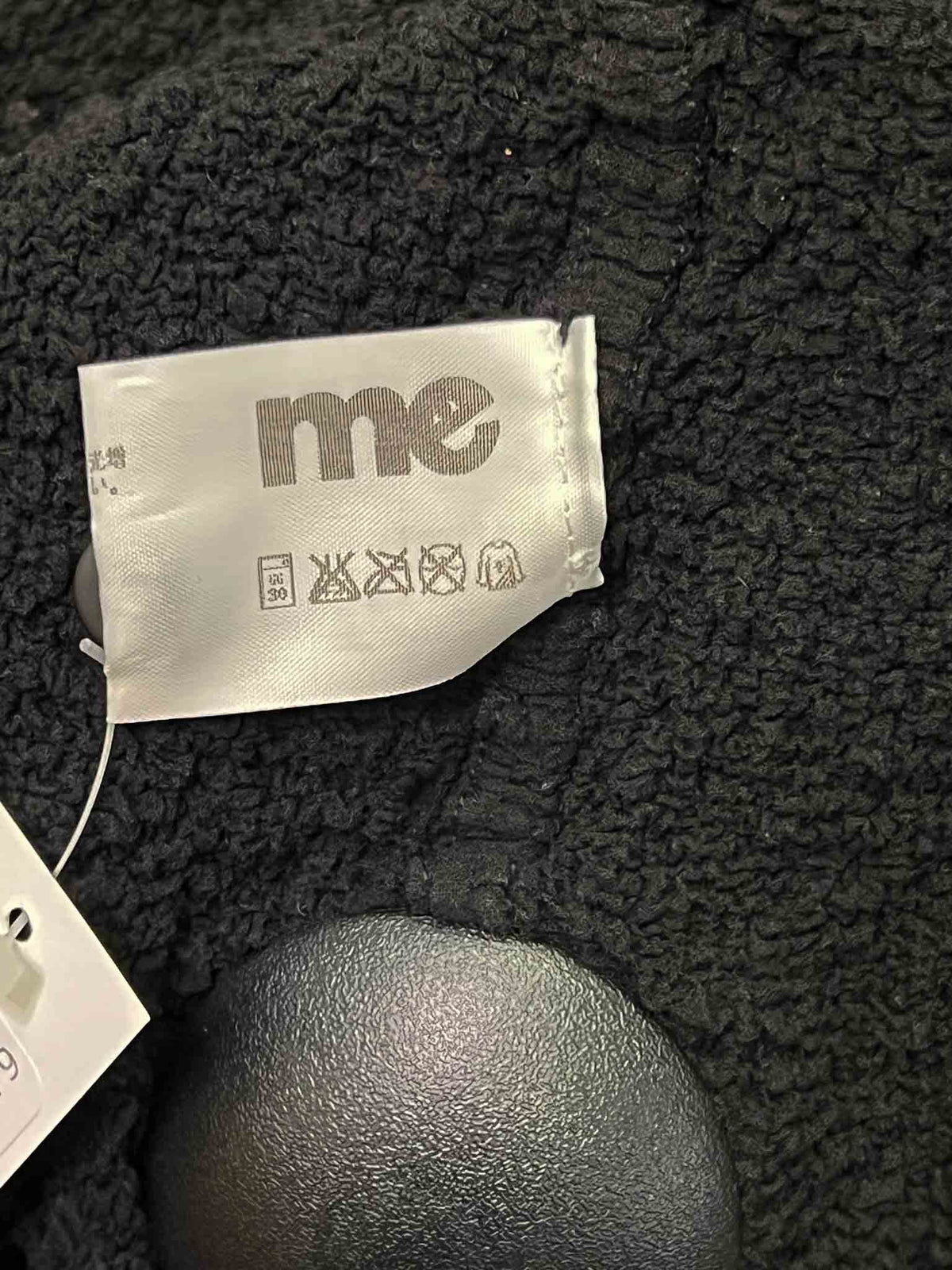 Size M | Issey Miyake ME Cauliflower Black Cardi