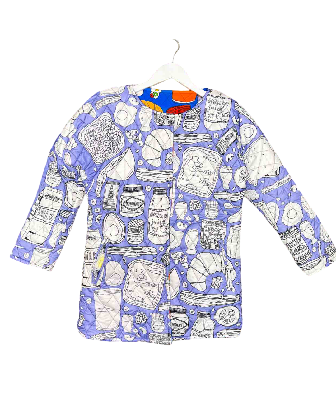 Size XS | Eat Me Do Reversible Magical Breakfast Coat NWT