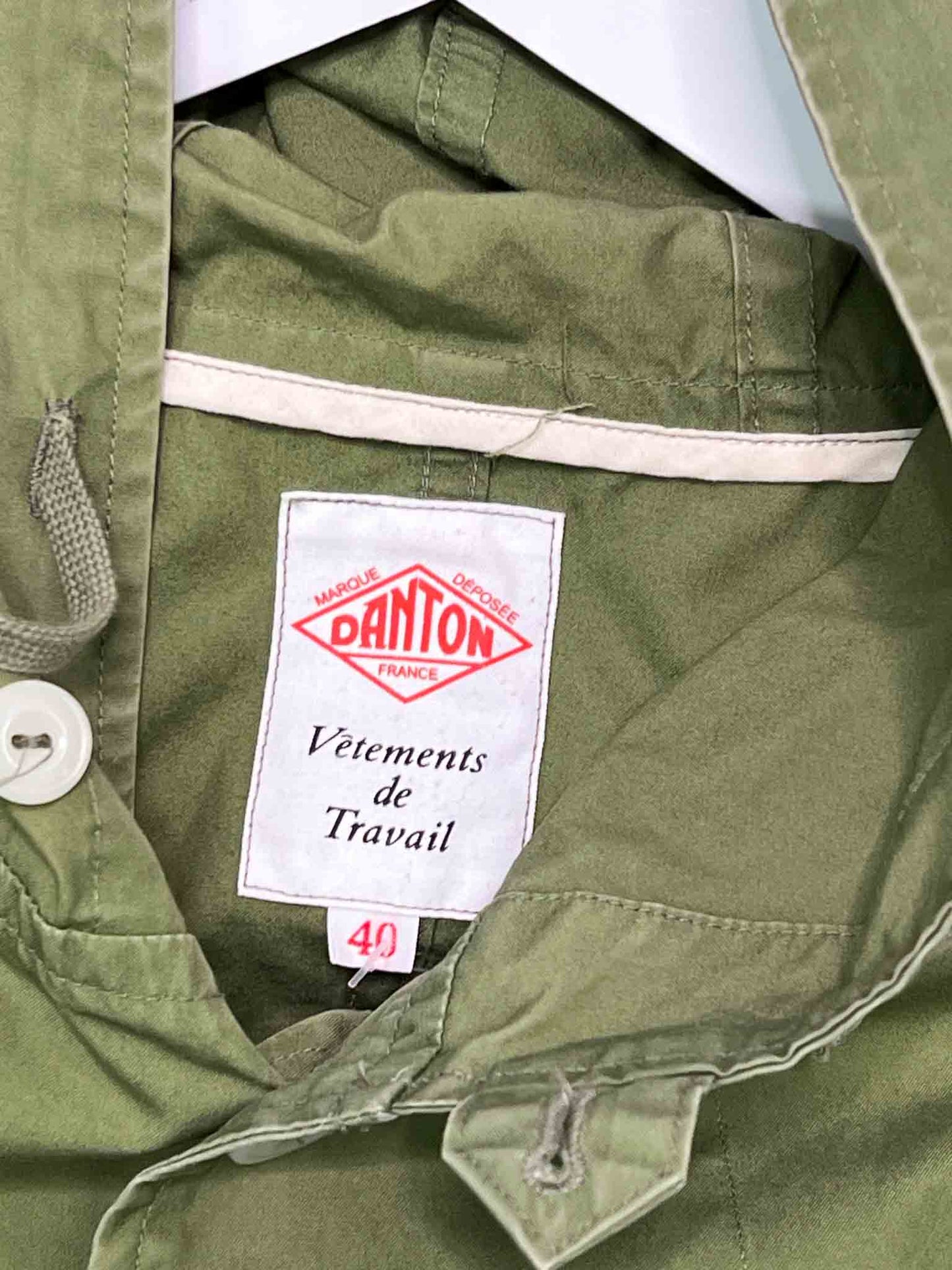 Size M/L | Danton Green Hooded Work Jacket