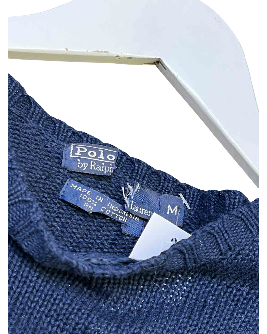 Size M | Ralph Lauren Vintage "PRL 67" Shield Crest Jumper