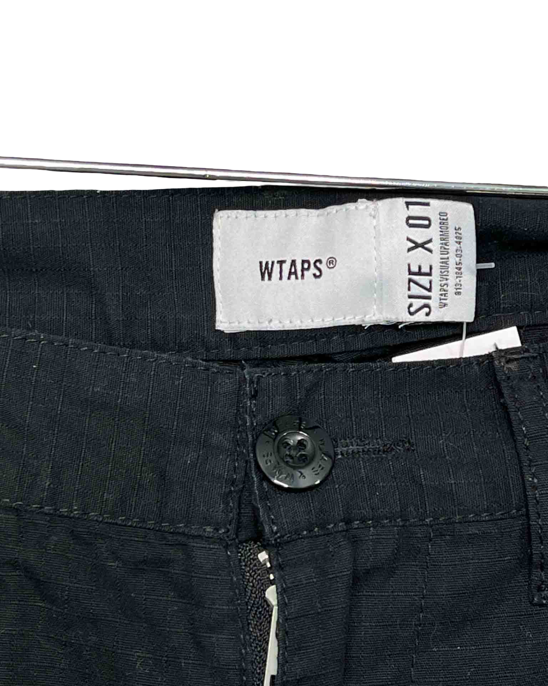 Size 28 | Wtaps Black Modular 01 Cargo Joggers