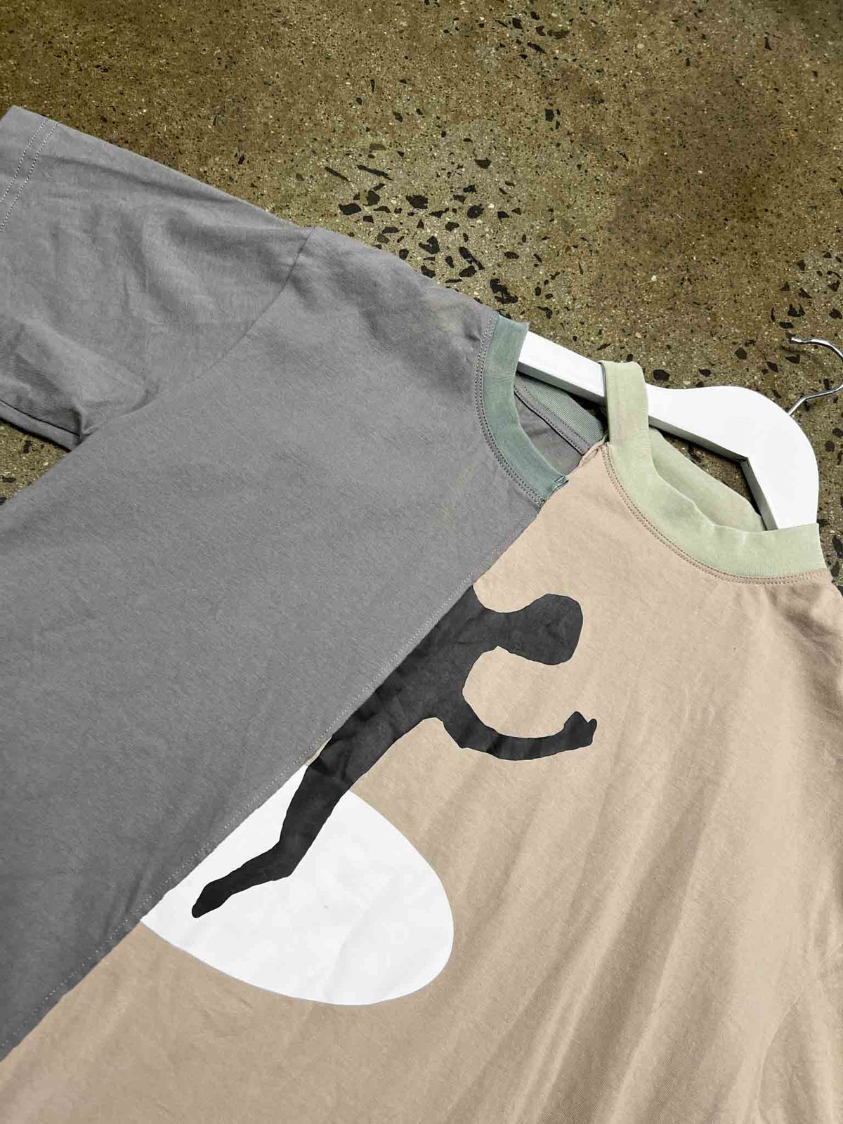 Size S | PAM ColourBlock Spliyt Graphic Crewneck T-shirt