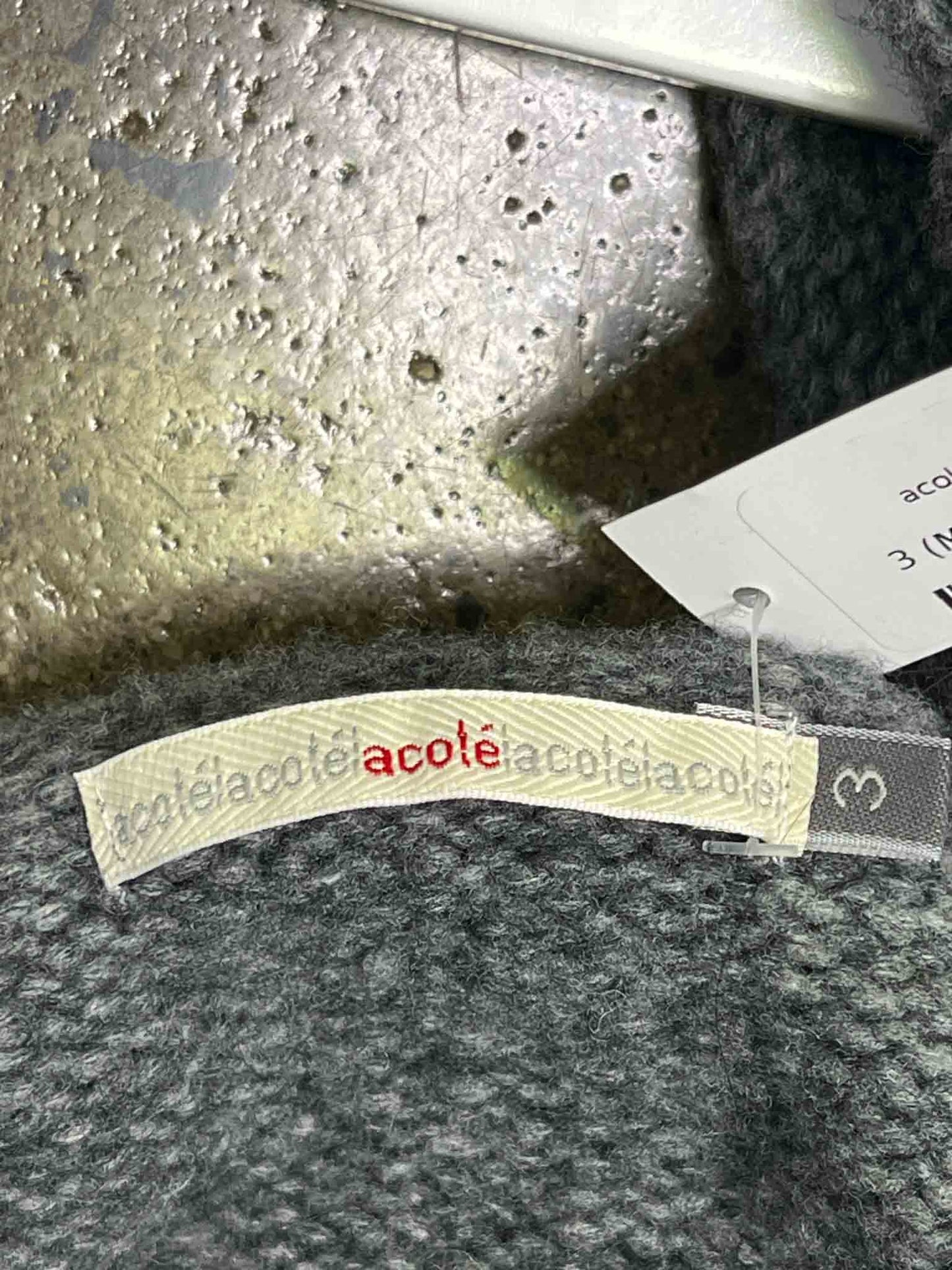 Size 3 (M/L) | Acolé Wool Cowl Neck Vest