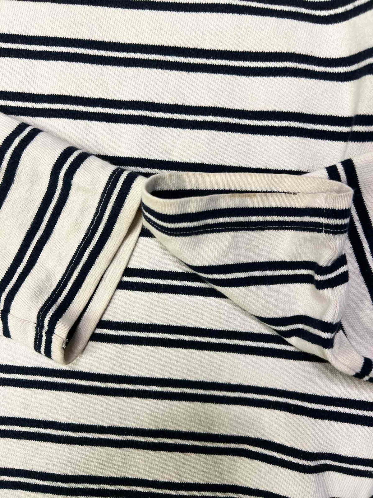 Size XS | Acne Studios White and Navy Striped Top
