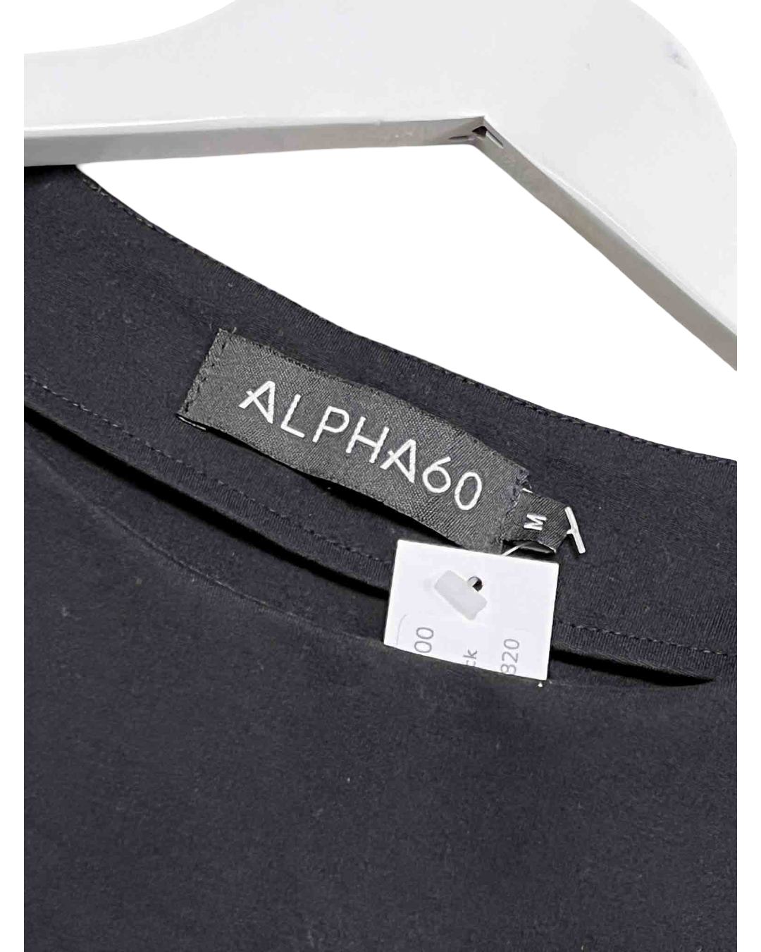 Size L | Alpha60 Black Stretch Top
