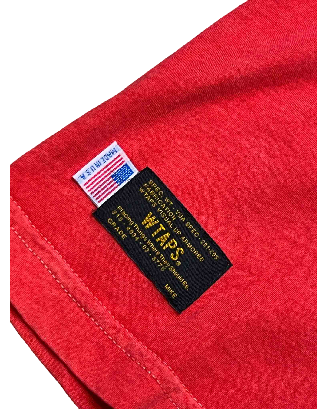 Size M | Wtaps Cotton Salmon Red T-shirt