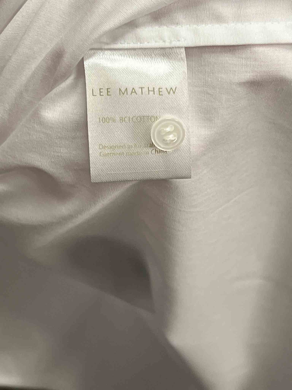 Size XL | Tiffany Treloar White Shirt Dress With Tags
