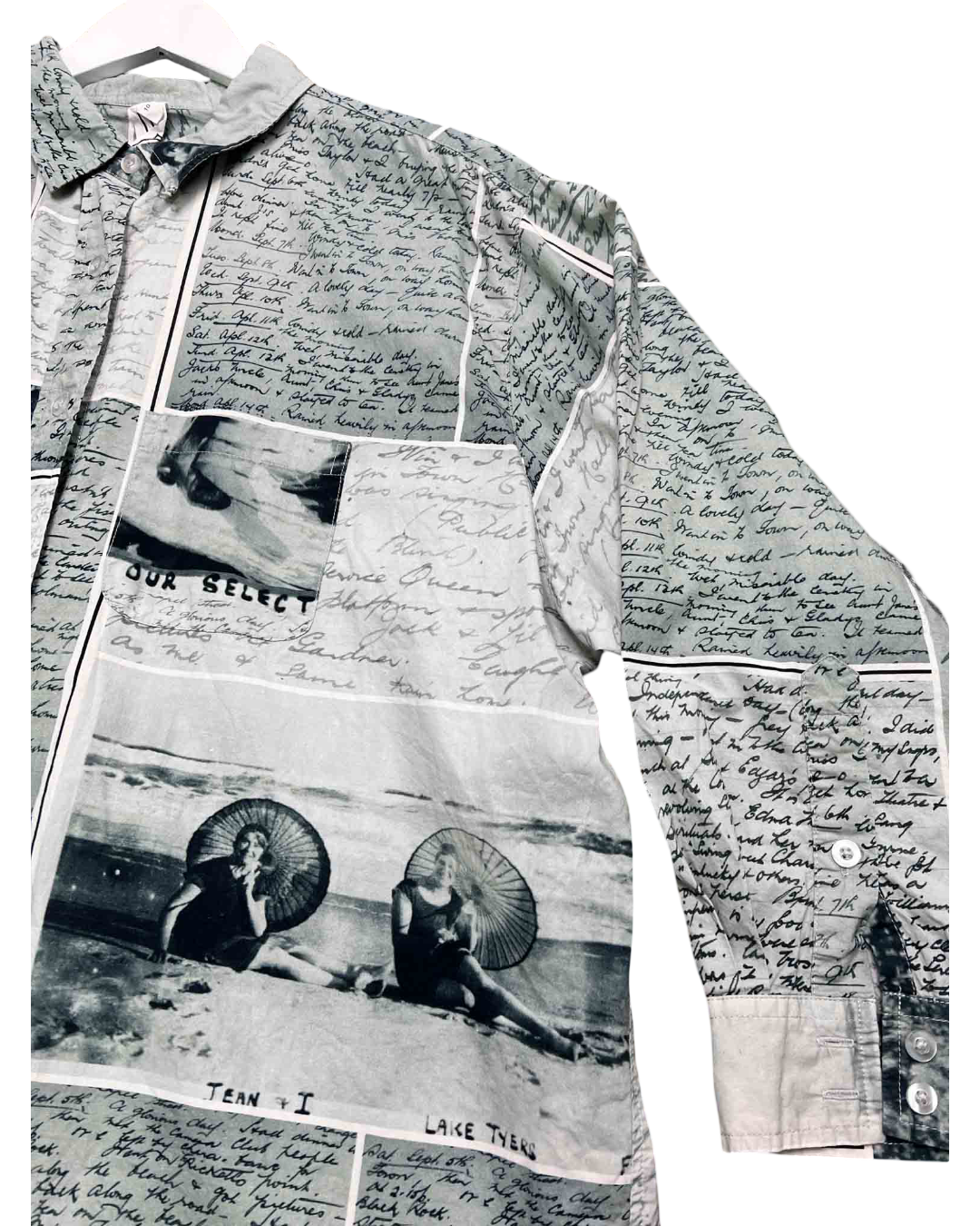 Size 10 (M) | MA Dainty Archival Oversized Button-Up Shirt