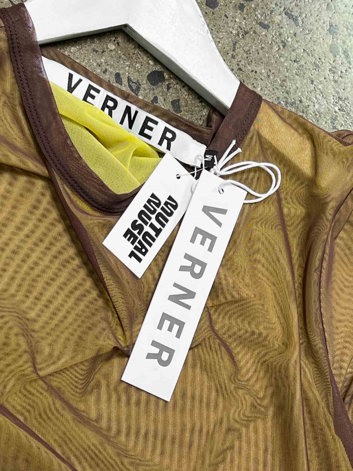 Size S/M | Verner Double Layer Mesh T-Shirt NWT