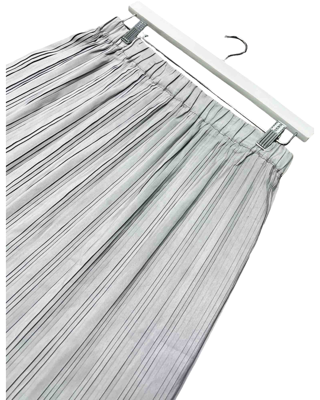 Size M | Gorman Grey Pleated Midi Skirt