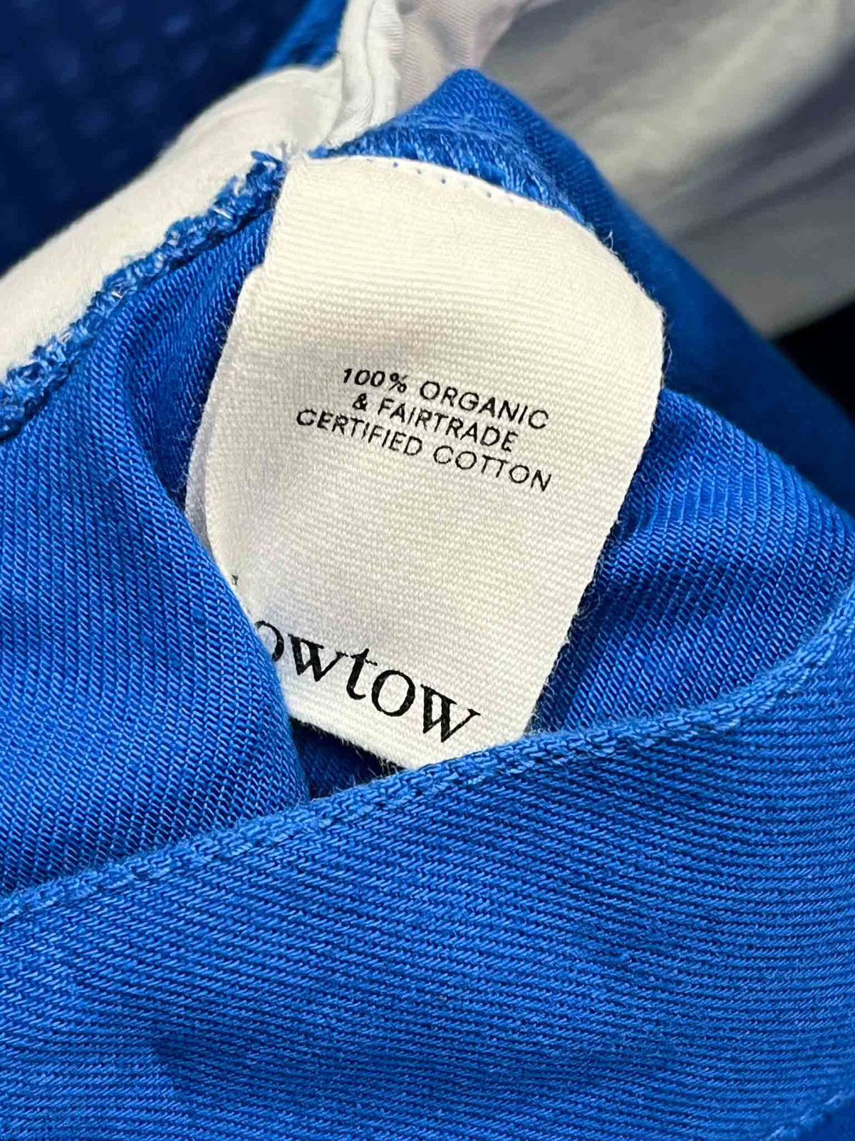 Size XXL | Kowtow Blue Cotton Pants
