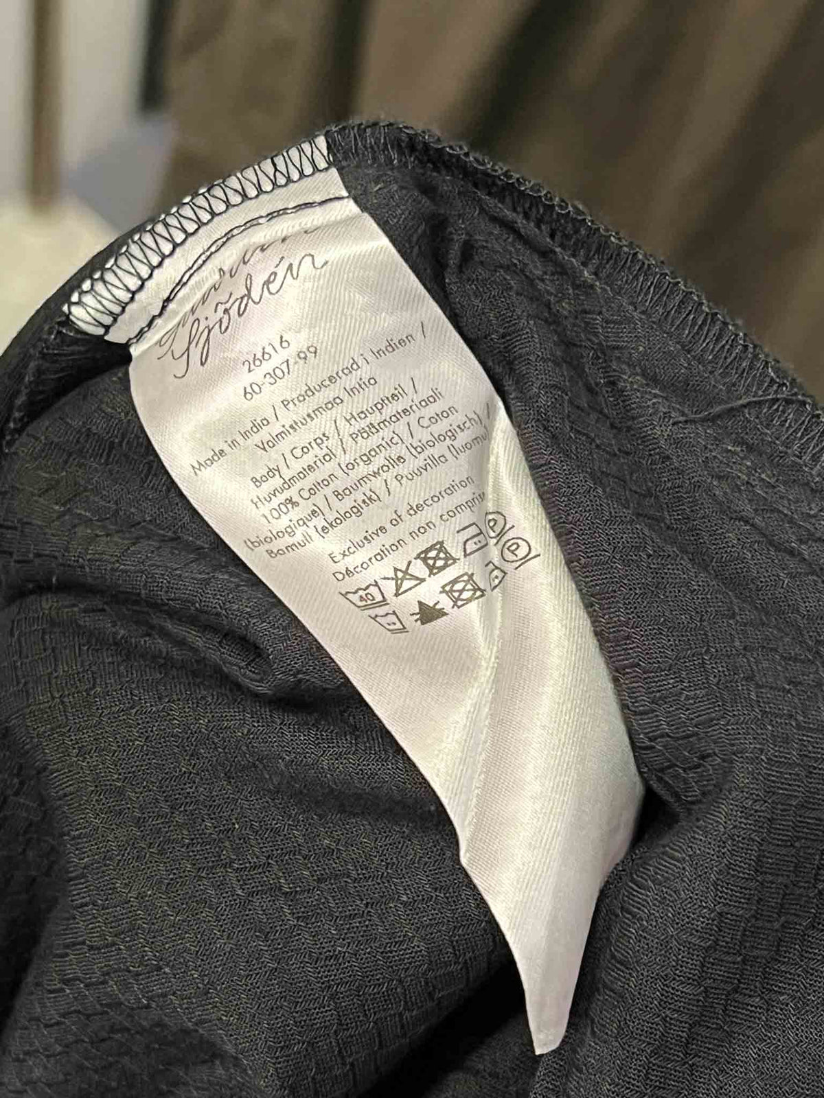 Size 2XL | Gudrun Sjoden Black Cotton Pants With Tags