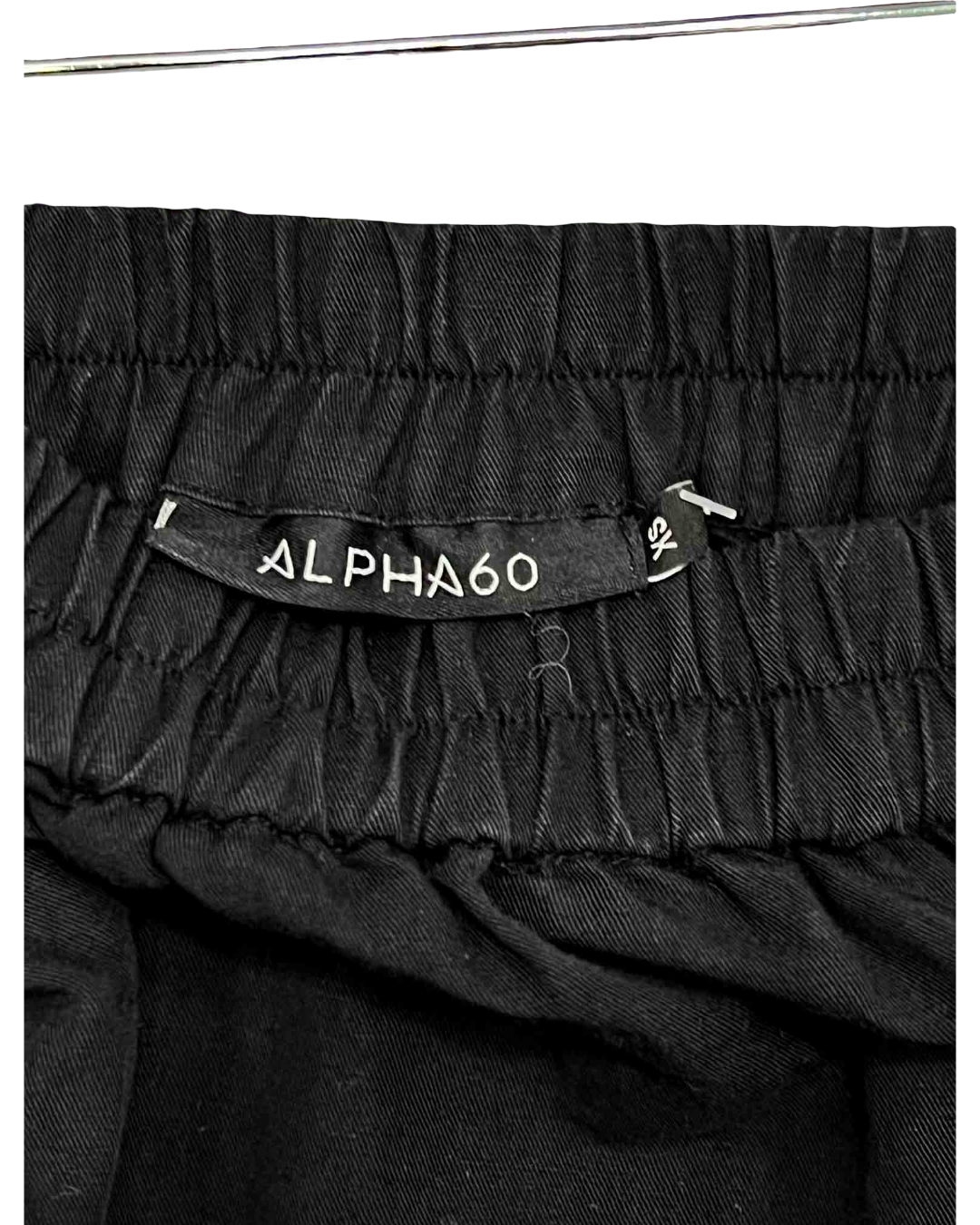 Size XS | Alpha60 Black Tiered Maxi Skirt