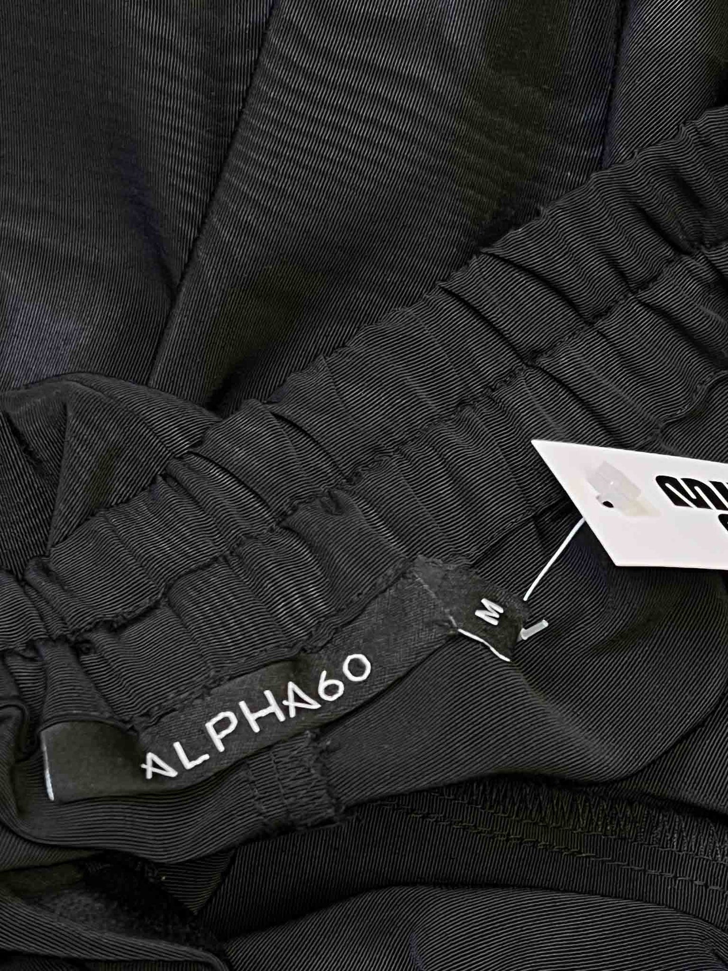 Size M | Alpha60 Cotton Shiny Moire Barrel Pants