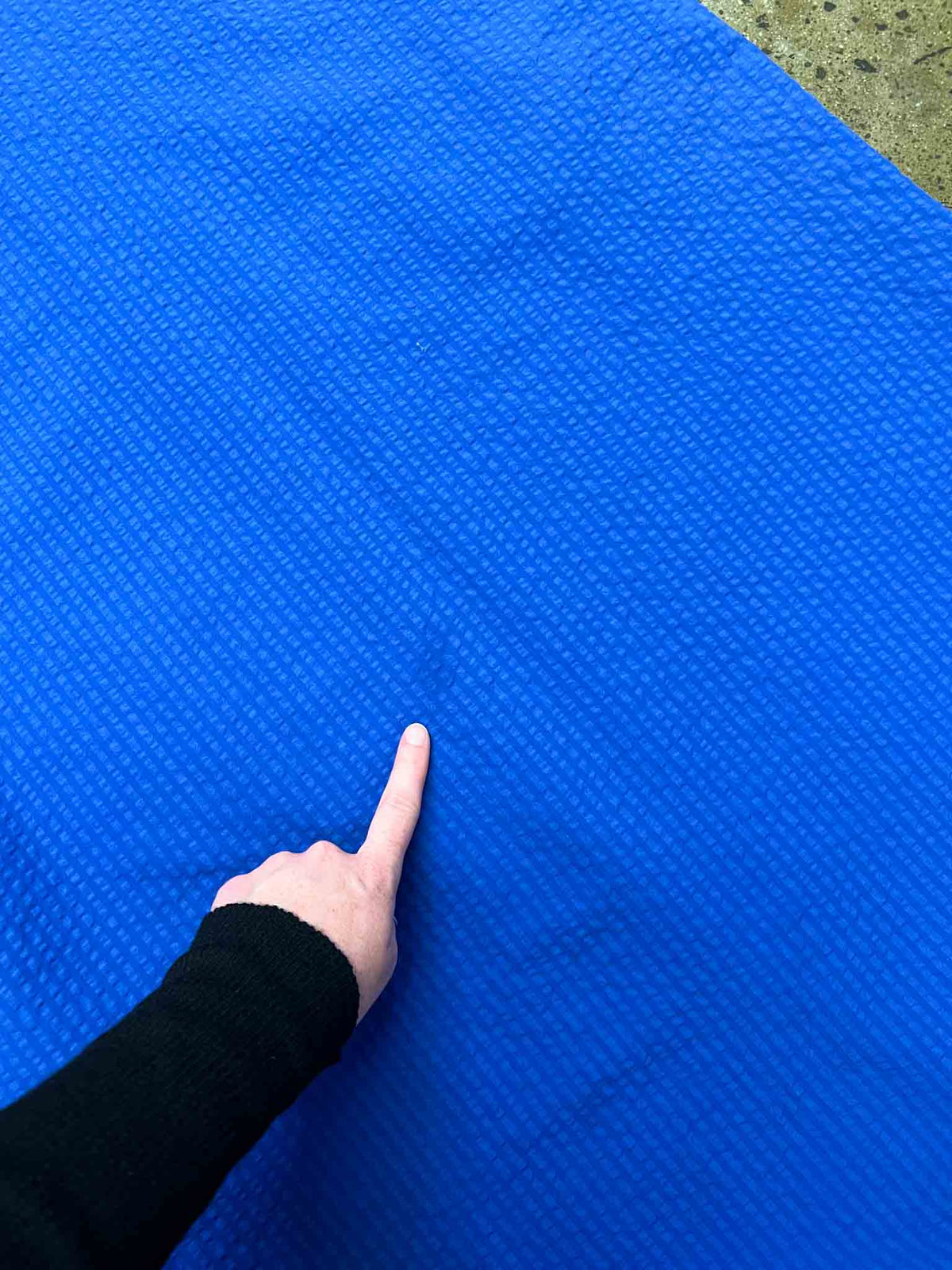 Size 14 | Elk Blue Seersucker Dress