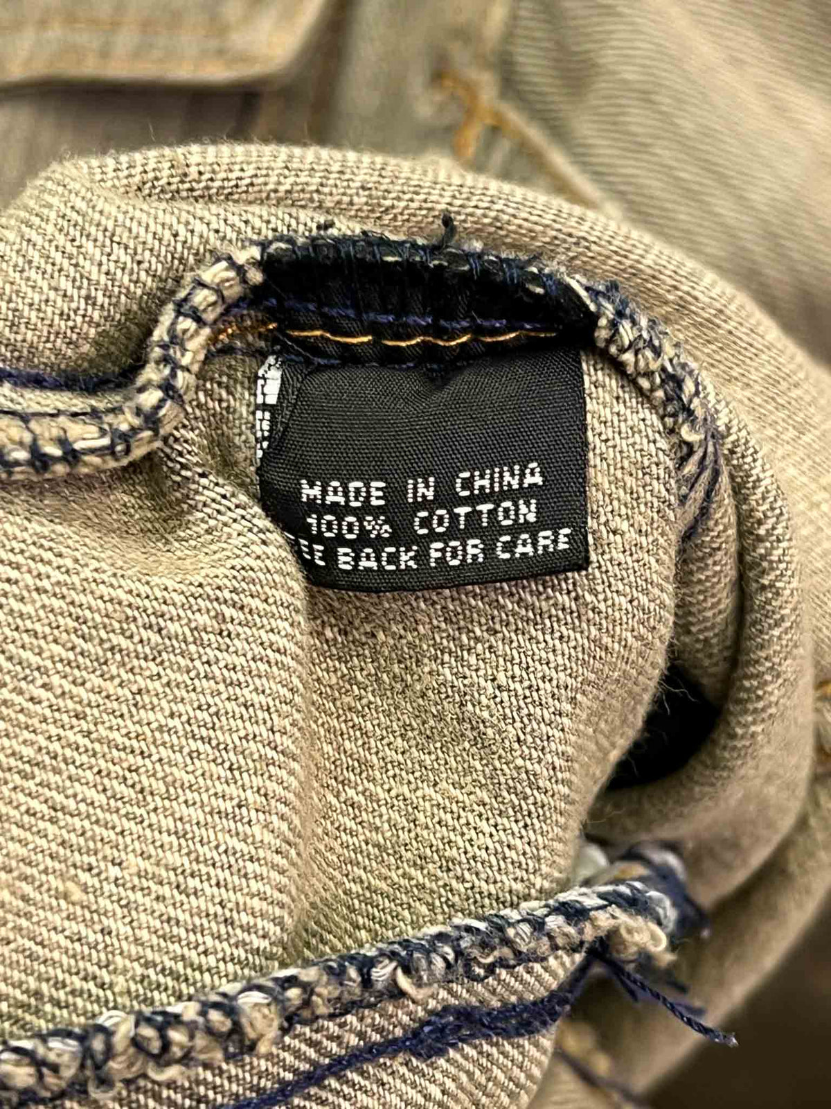 Size M | Stray Beige Denim Jacket