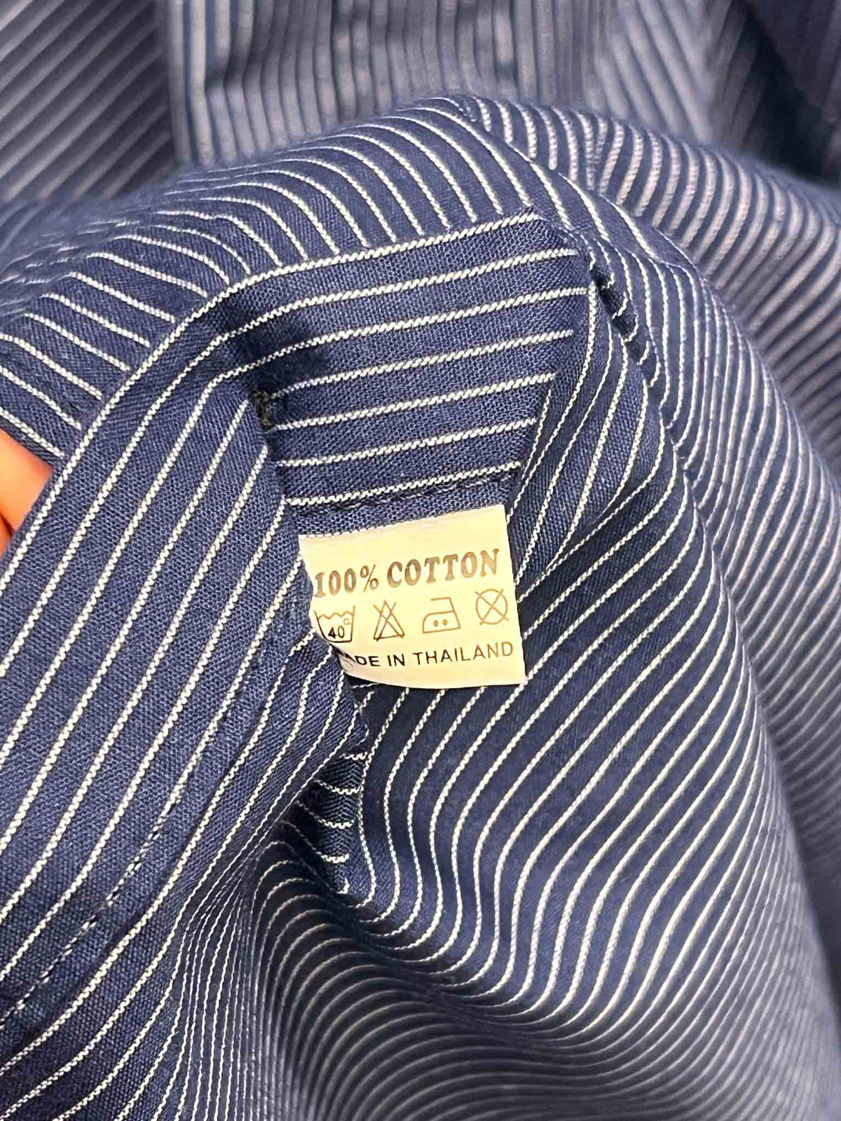 Size XXL | Lacoste Blue Striped Shirt