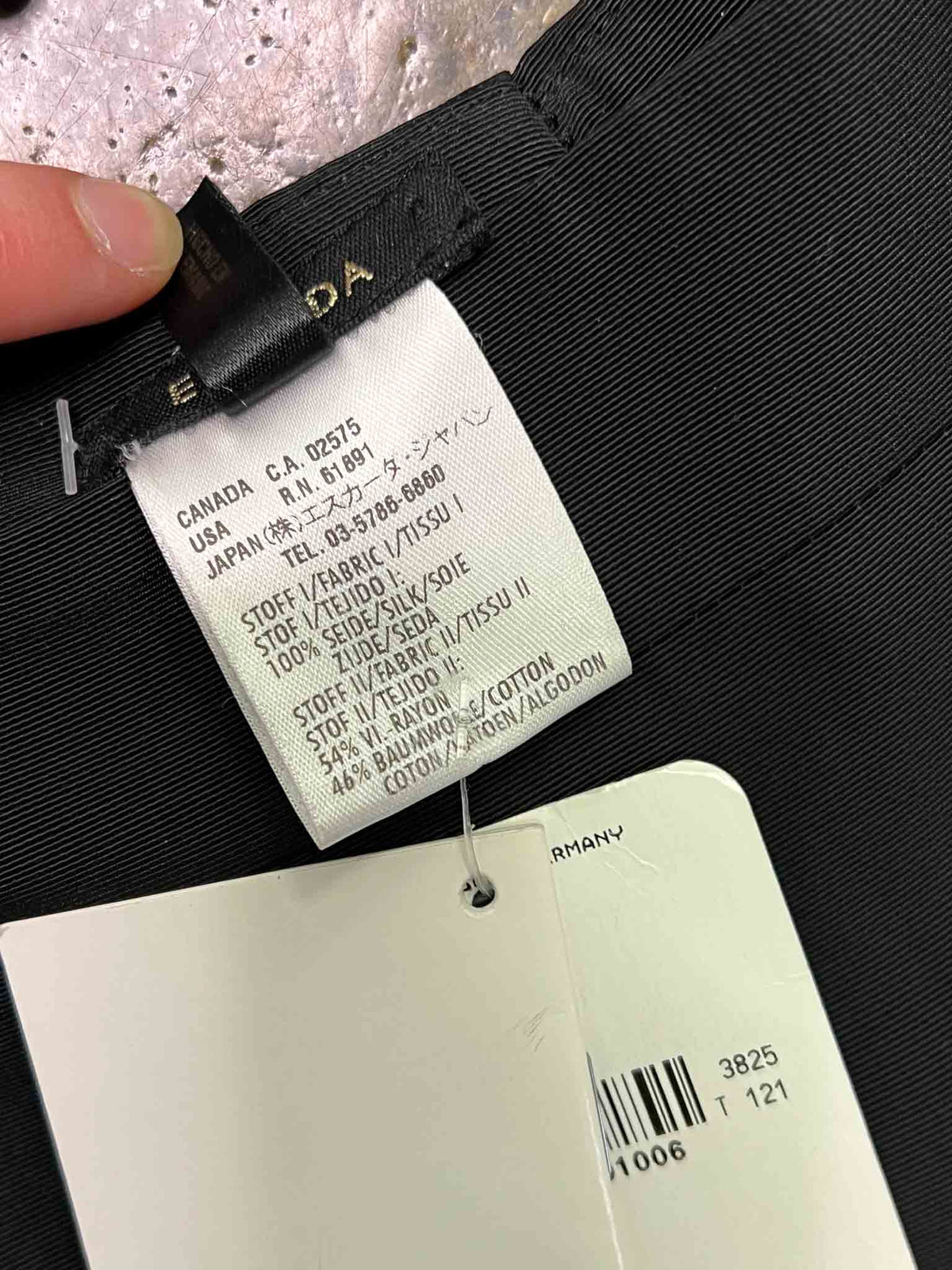 Size 42 (14) | Escada Black Split Leg Pants With Tags