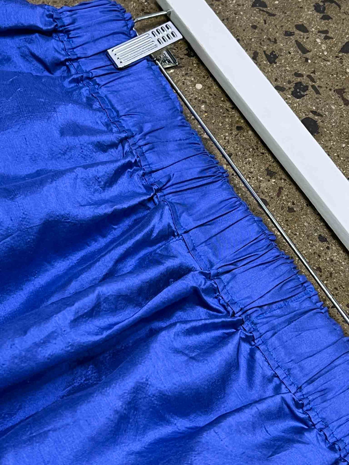 Size 14 | Gorman Blue Silk Cropped Pants