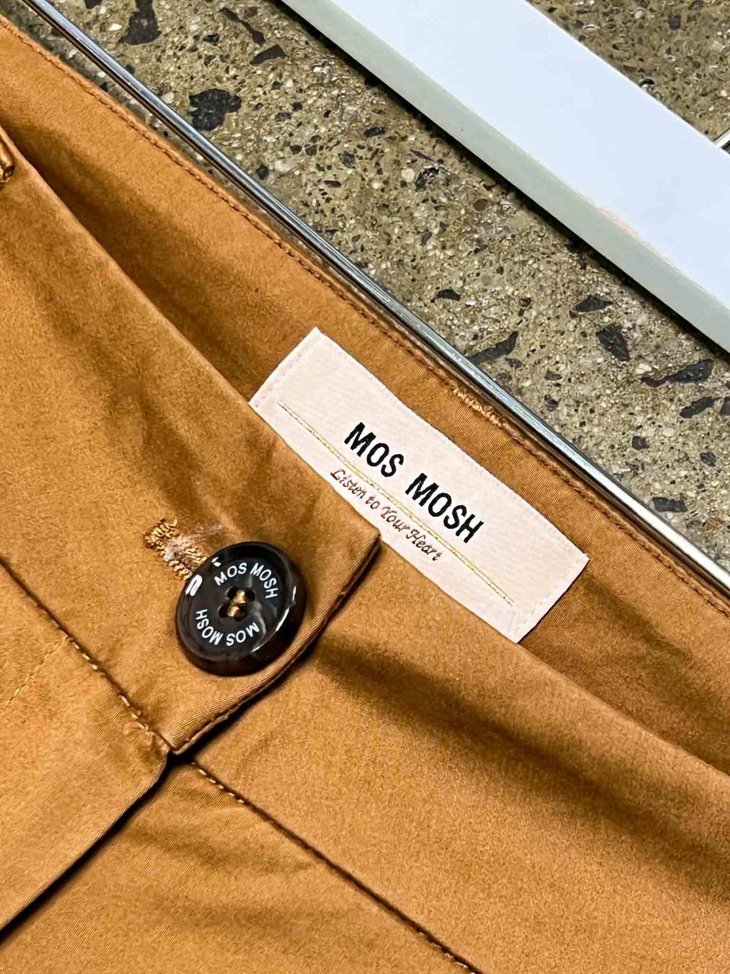 Size S | Mos Mosh Brown Pants