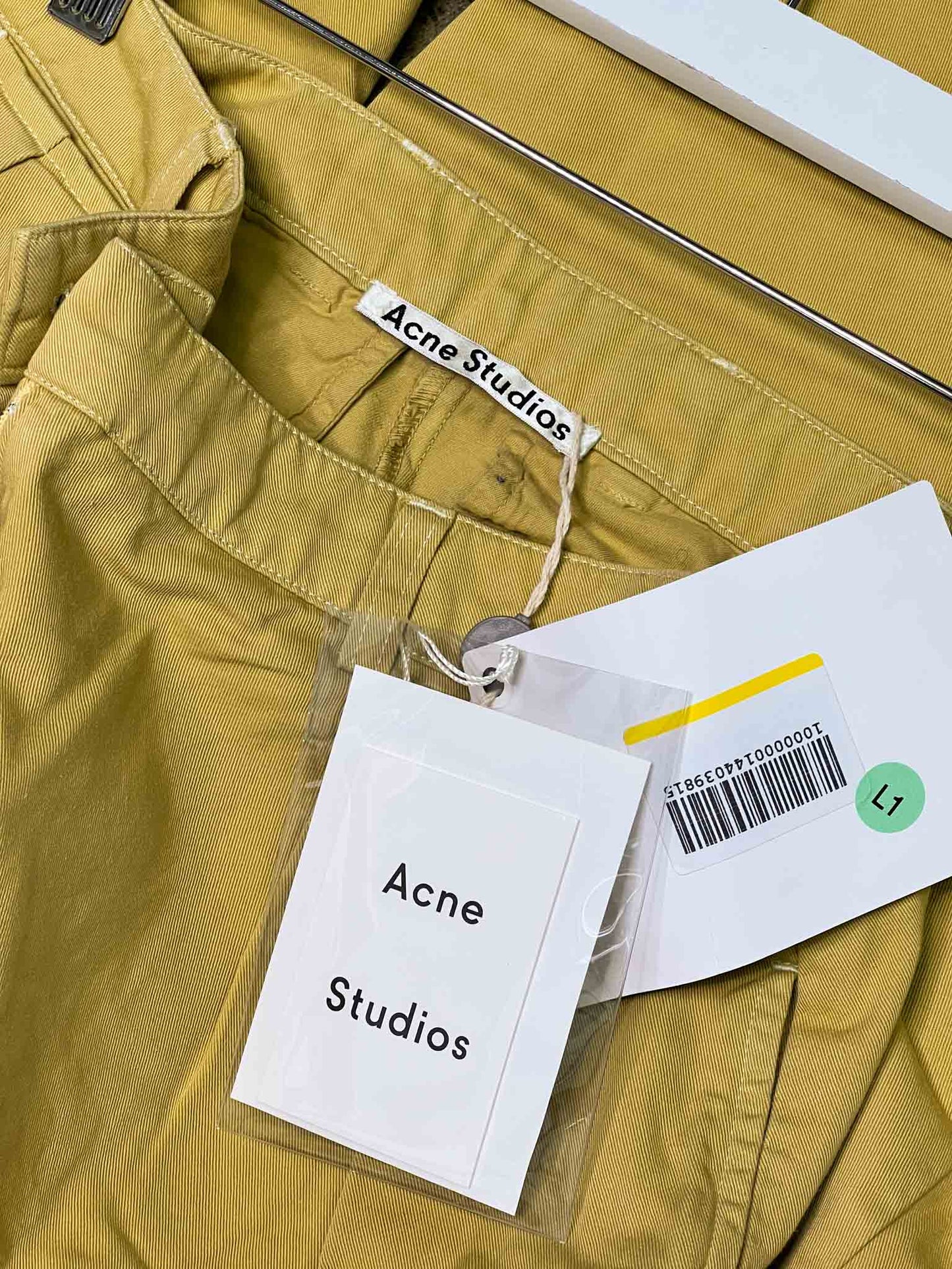 Size 36 (8) | Acne Studios Cotton Wide-Leg Pants NWT