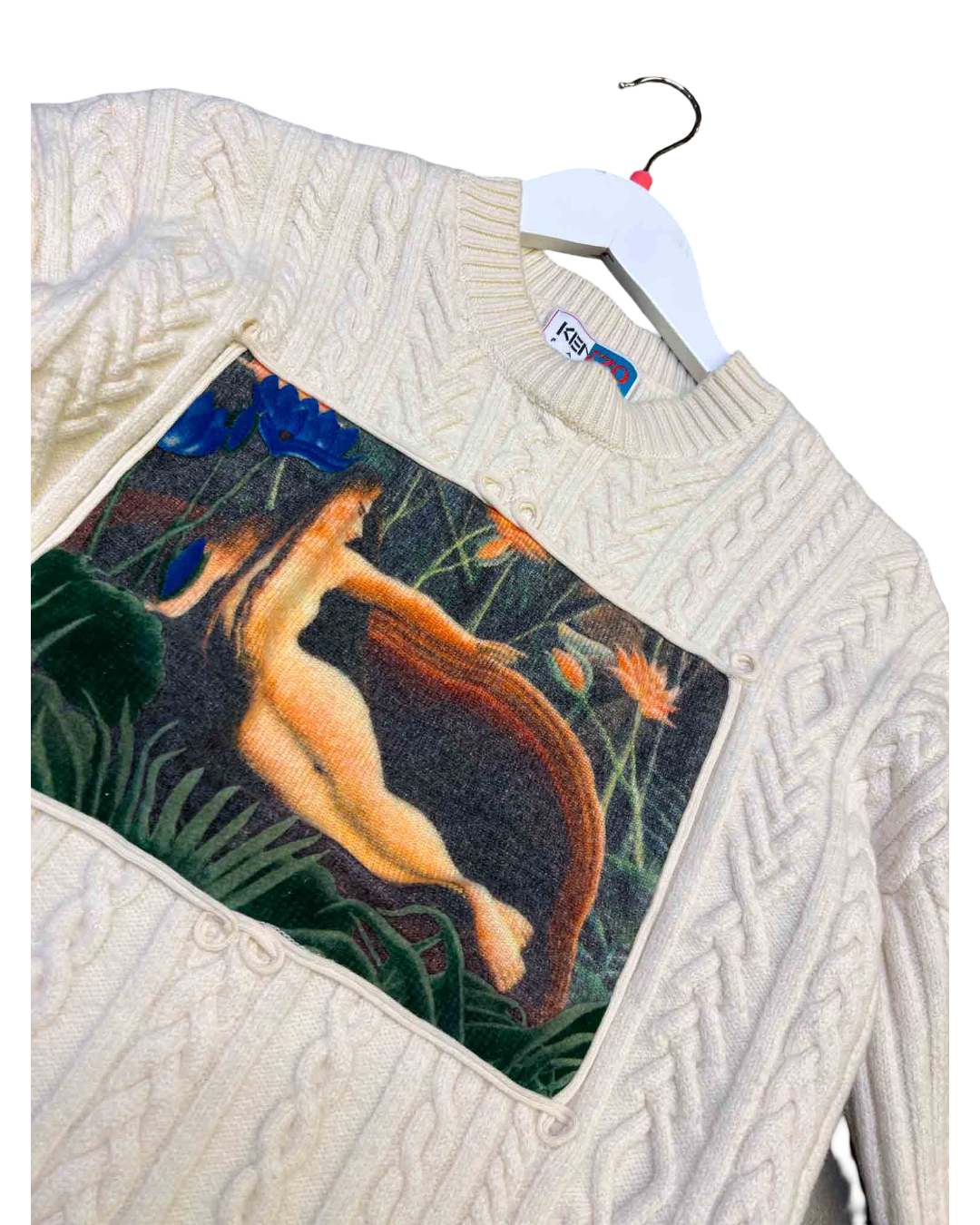 Size S | Kenzo Paris Momento Collection Applique Jumper