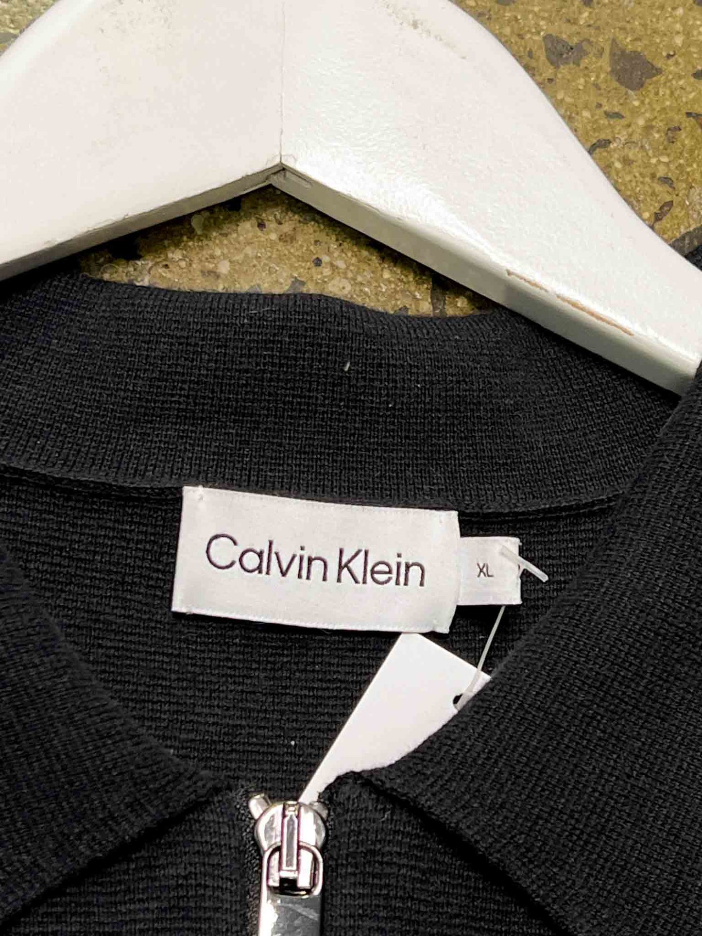 Size XL | Calvin Klein Cotton Zip-Up Jacket