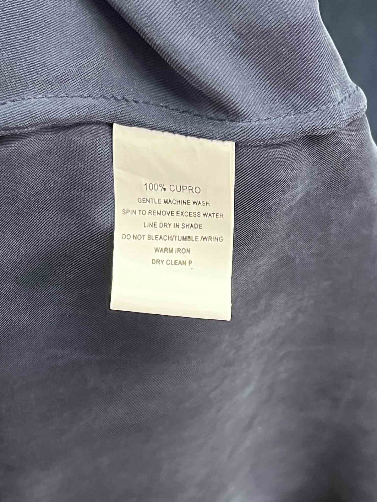 Size 14 | Megan Salmon Navy Cupro Shift Dress