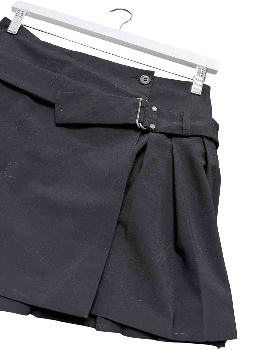 Size 36 (S) | Cop Copine Black Pleated Mini Skirt