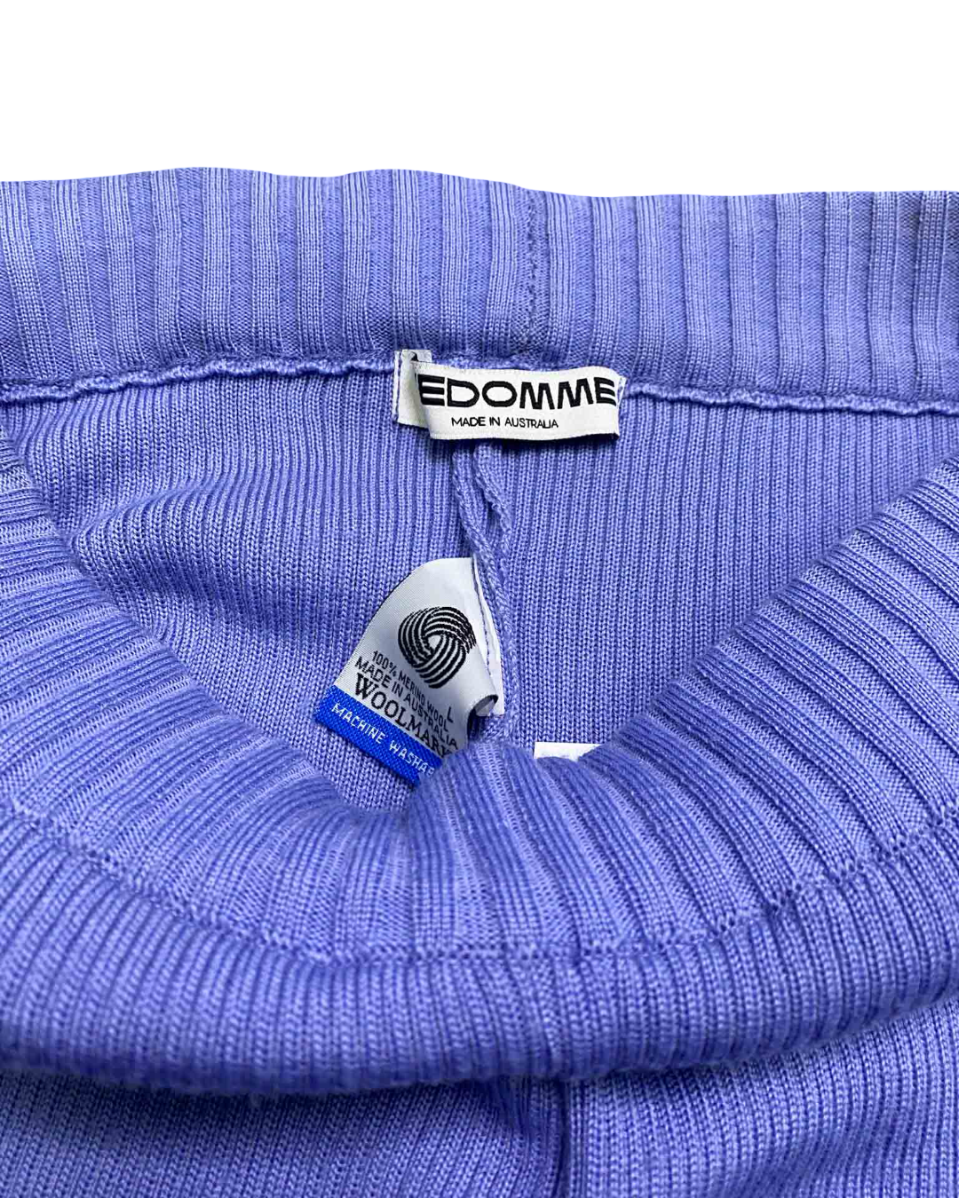 Size L | Vedomme Periwinkle Merino Shorts