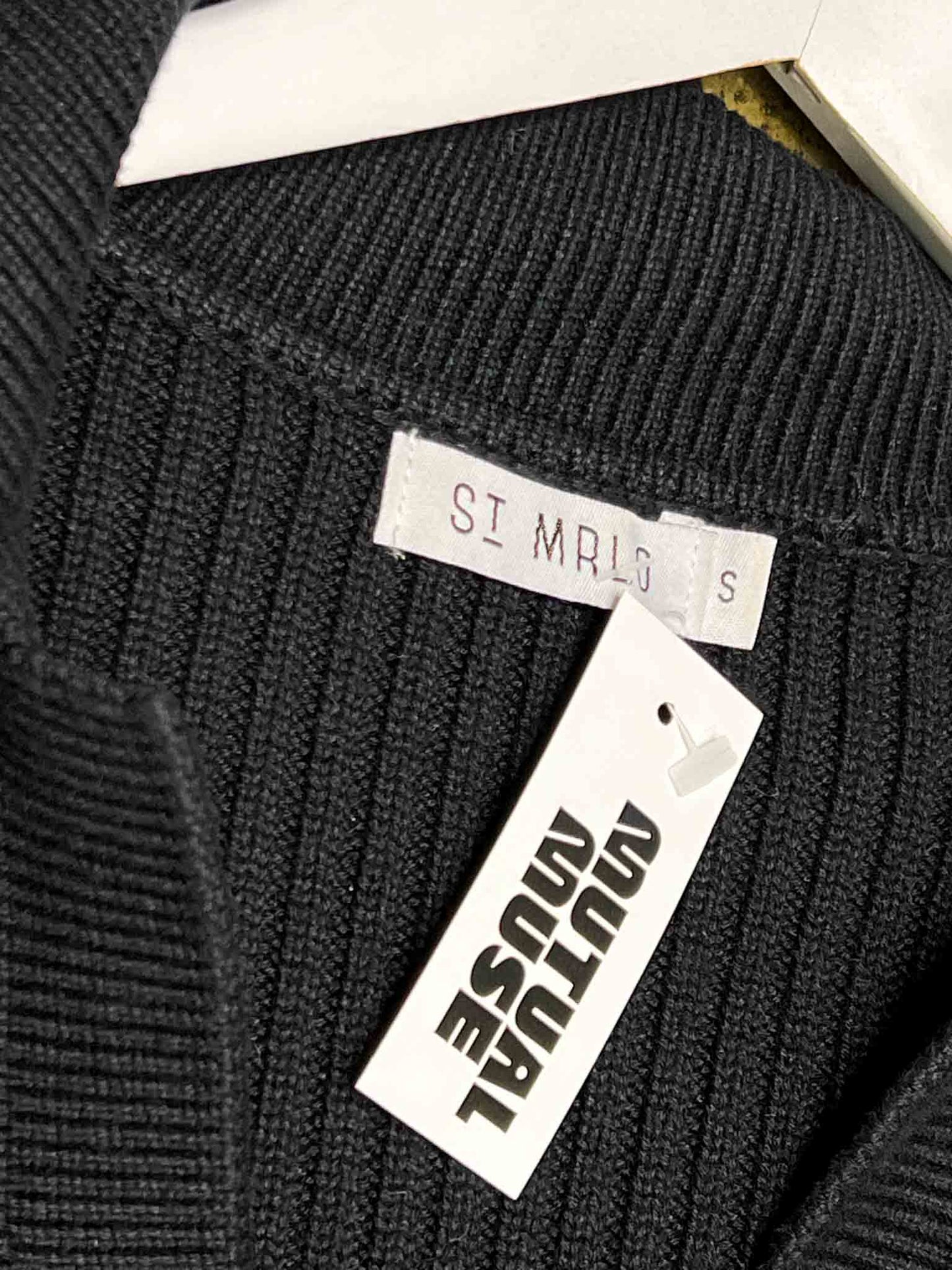 Size S | St Marlo Ribbed Polo Sweater