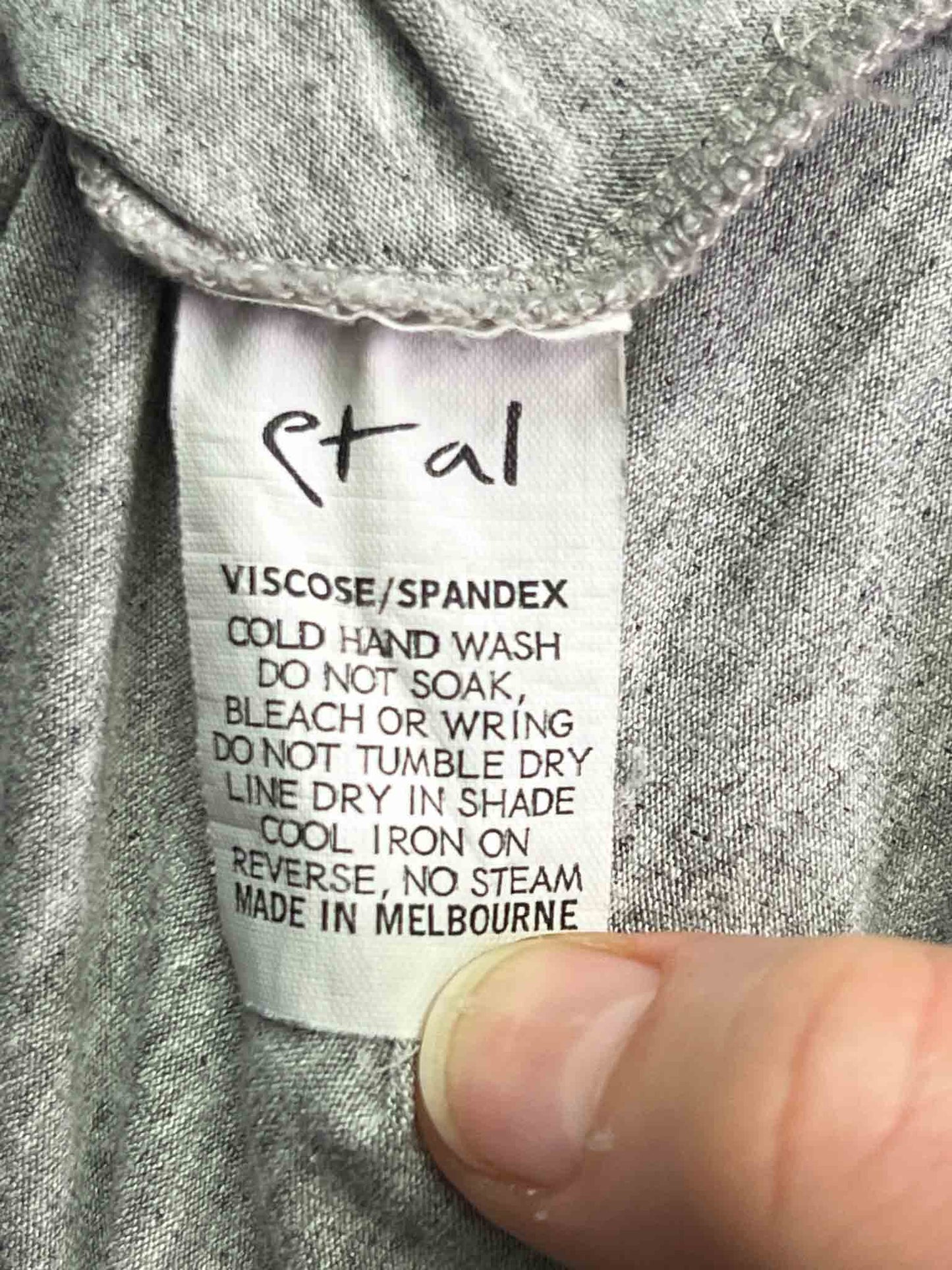 Size 18 | Etal Grey Jersey Long Sleeve Top