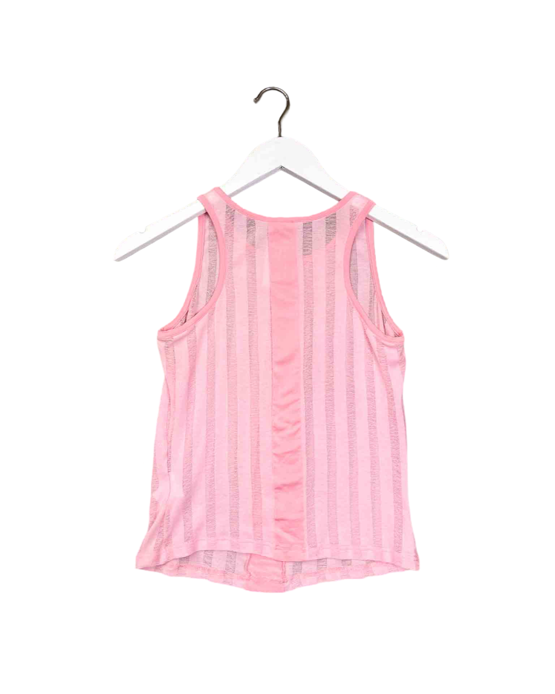 Size L | Versace Sport Striped Mesh Tank