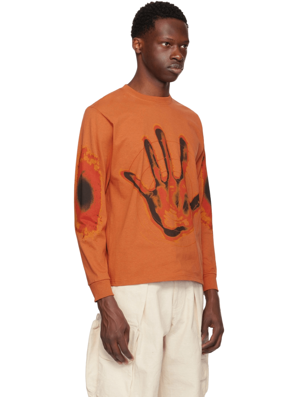 Size M | Gentle Fullness Thermal Hand Graphic Top