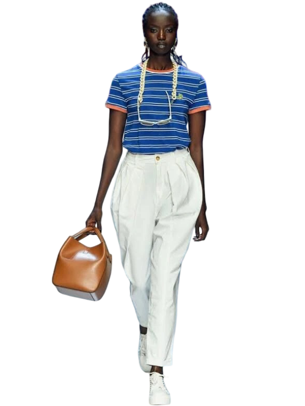 Size 1 (6) | Client Liason Deluxe Line Pleated Barrel Pants