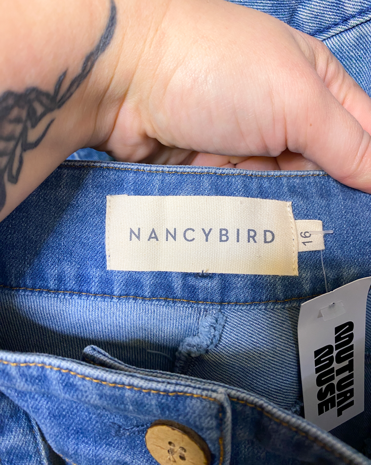 Size 16 | Nancybird Panelled Amos Jeans