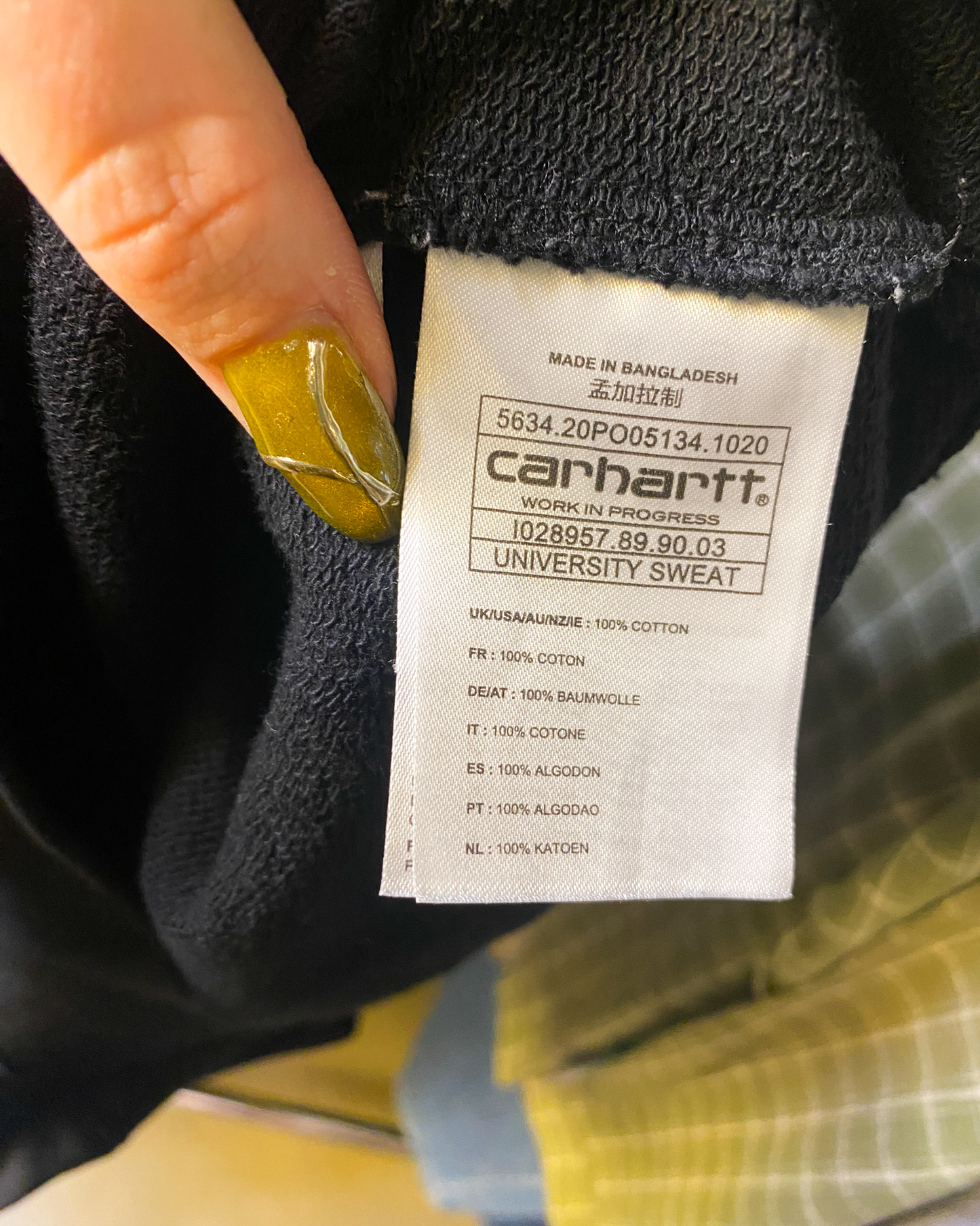Size M | Carhartt Logo Crew Sweatshirt