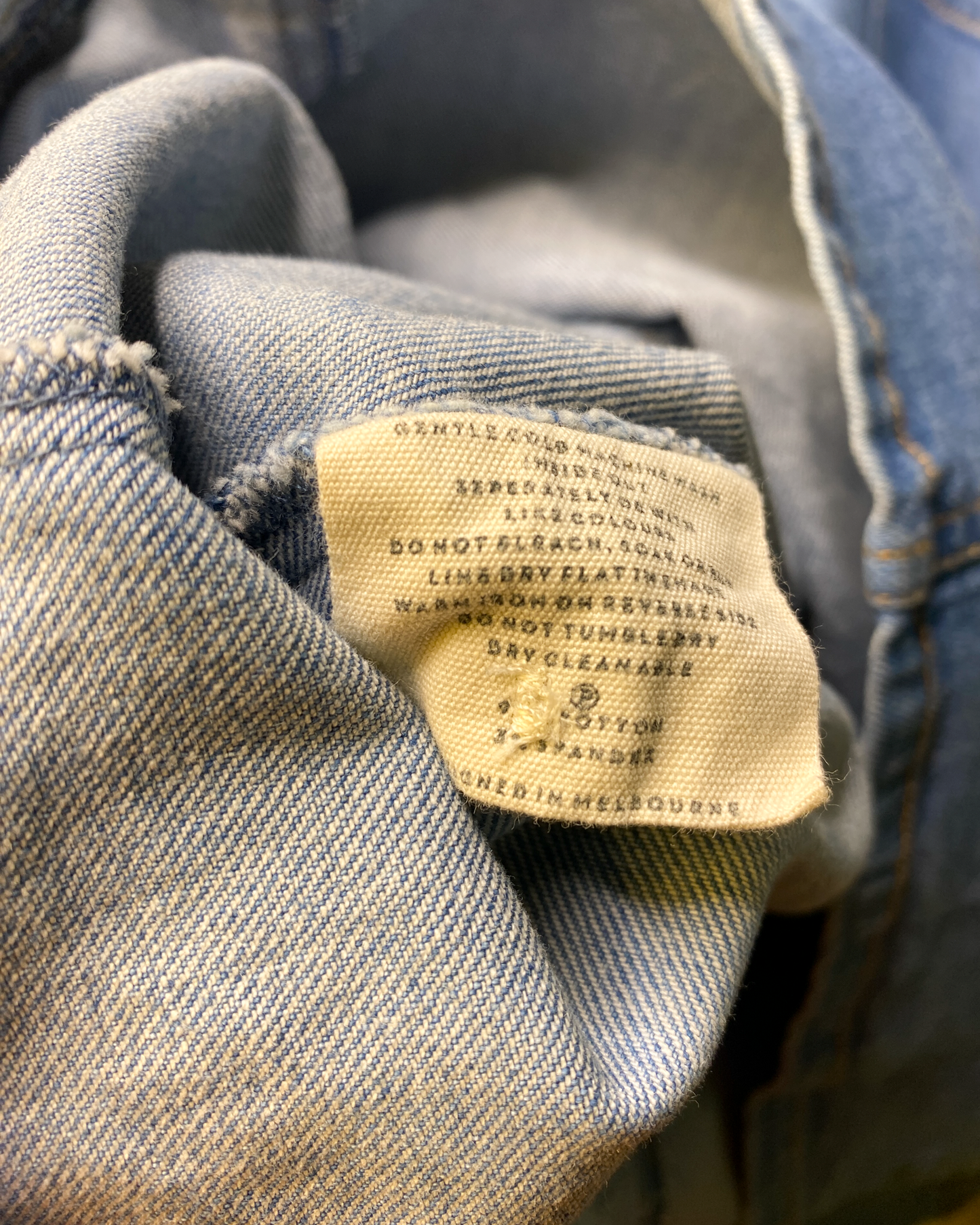 Size 12 | Nancybird Stretch Denim Samara Skirt