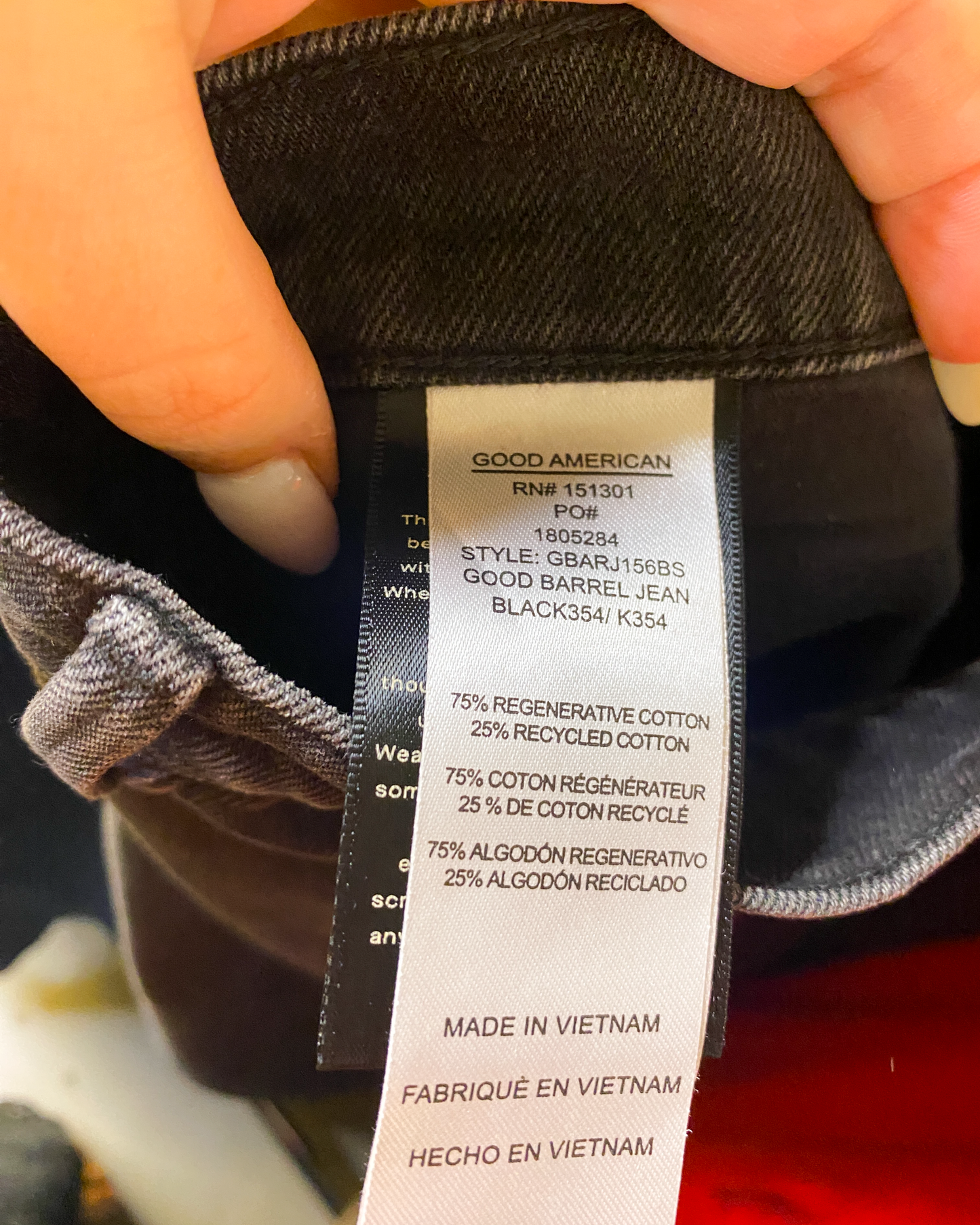 Size 22 (4XL) | Good American Good Barrel Jeans