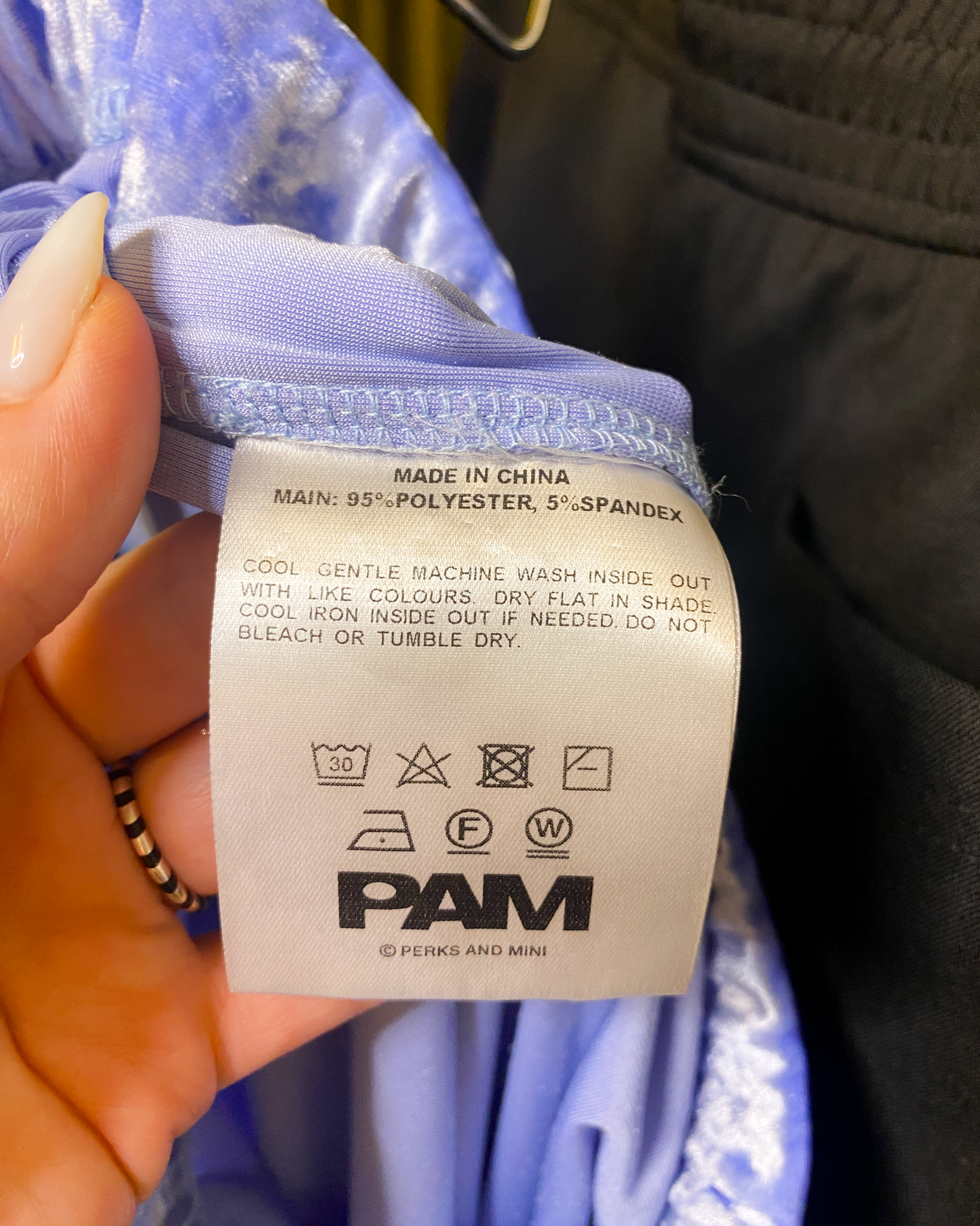 Size M | PAM Velour Flare Pants