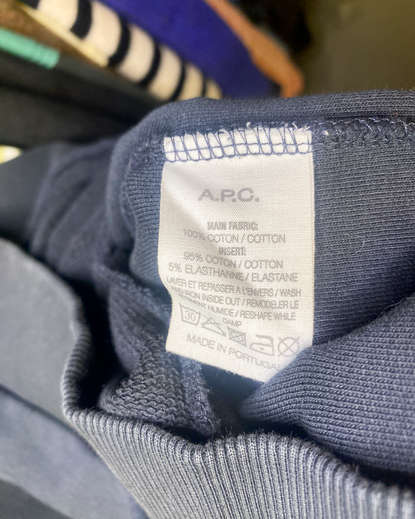Size XL | A.P.C x Brain Dead Patchwork Sweatshirt