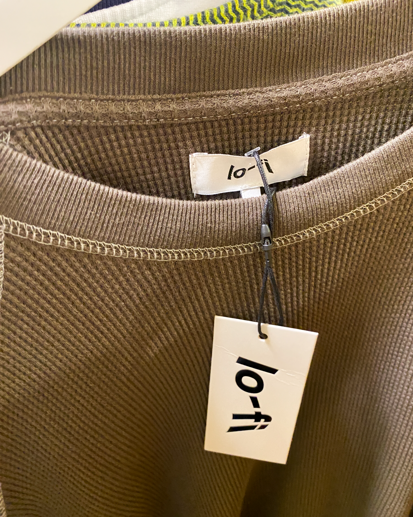 Size XL | Lo-Fi Waffle Knit Jumper NWT