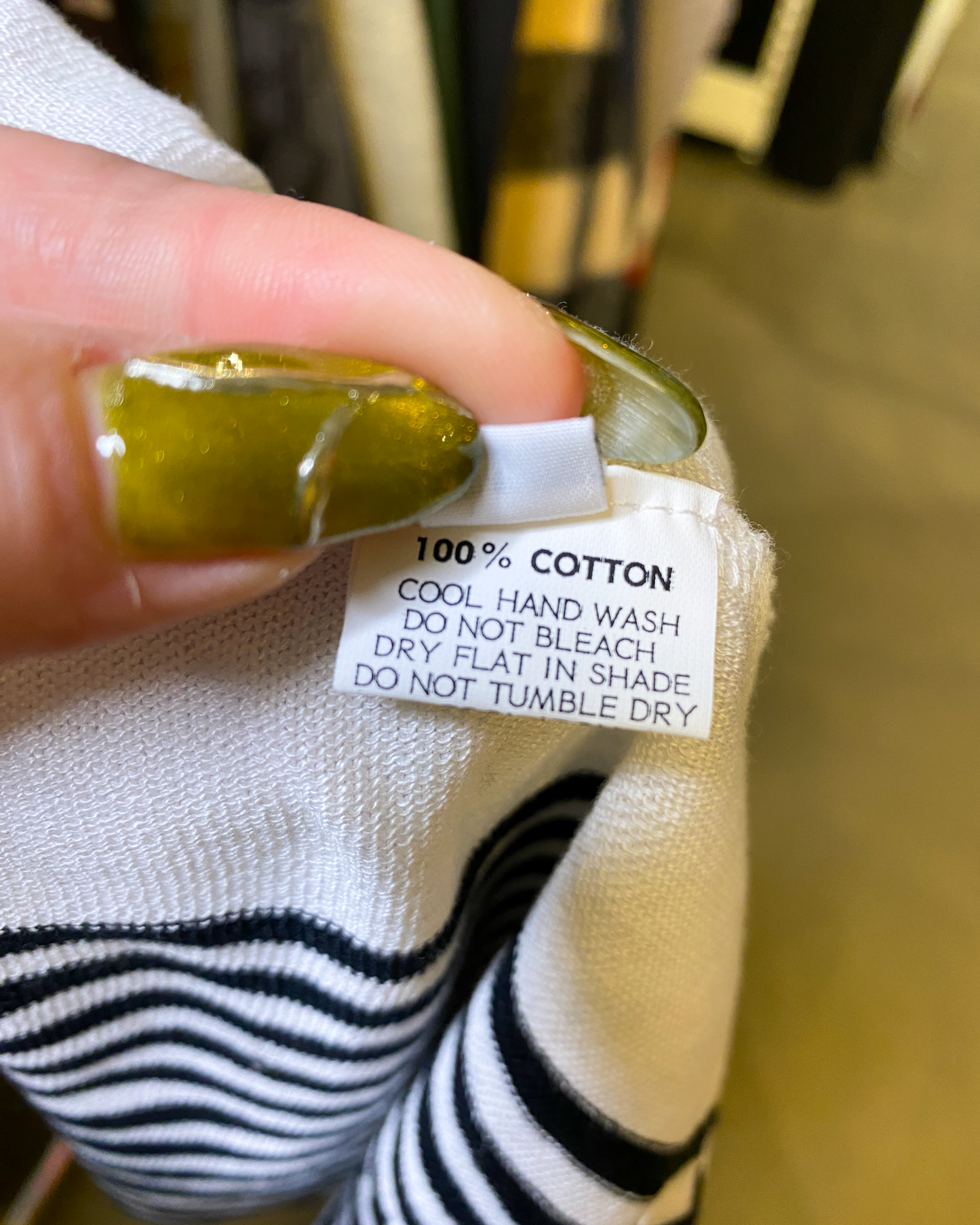 Size M | MM Söhn Striped Oversized Jumper