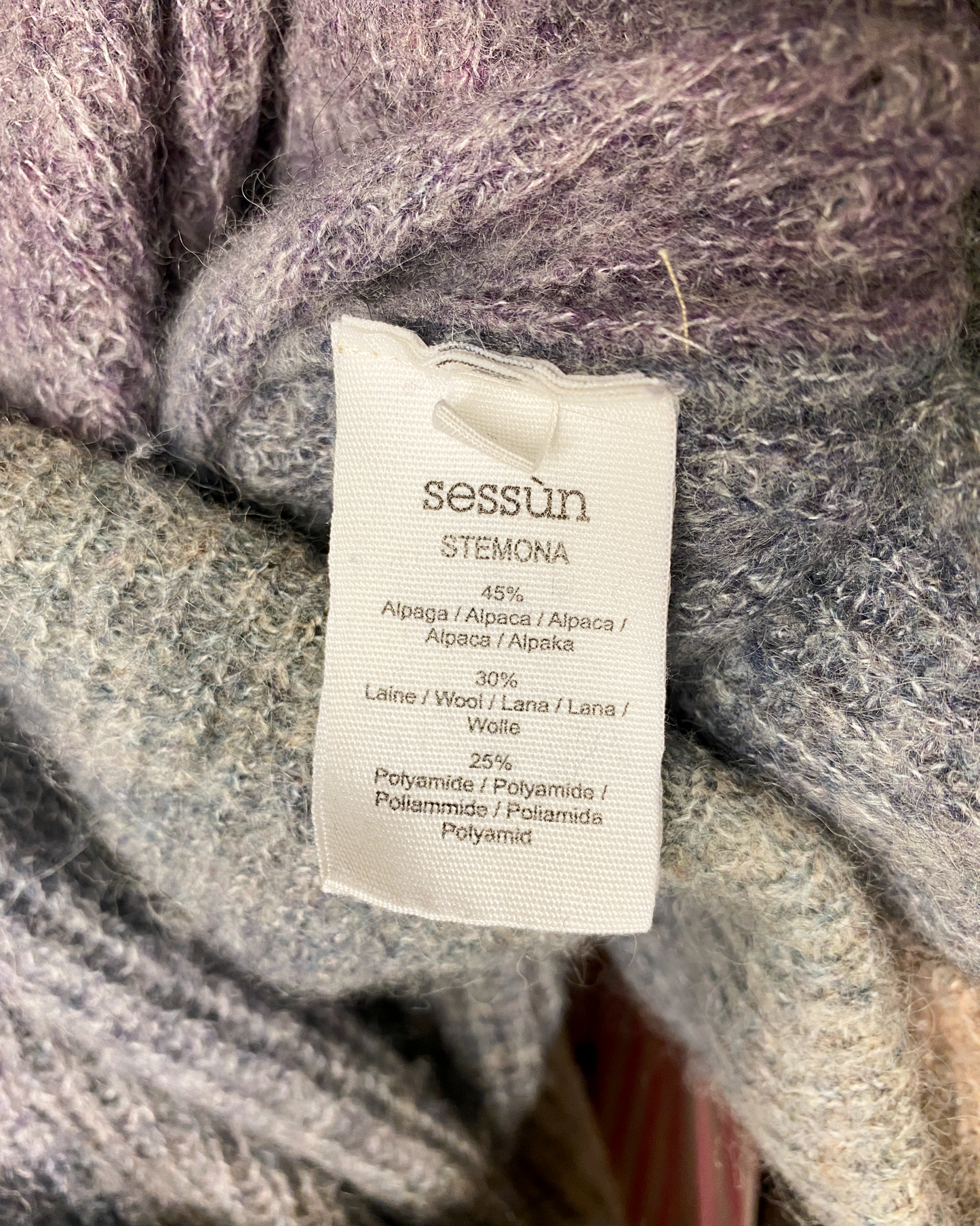 Size S | Sessùn Pastel Mohair Jumper