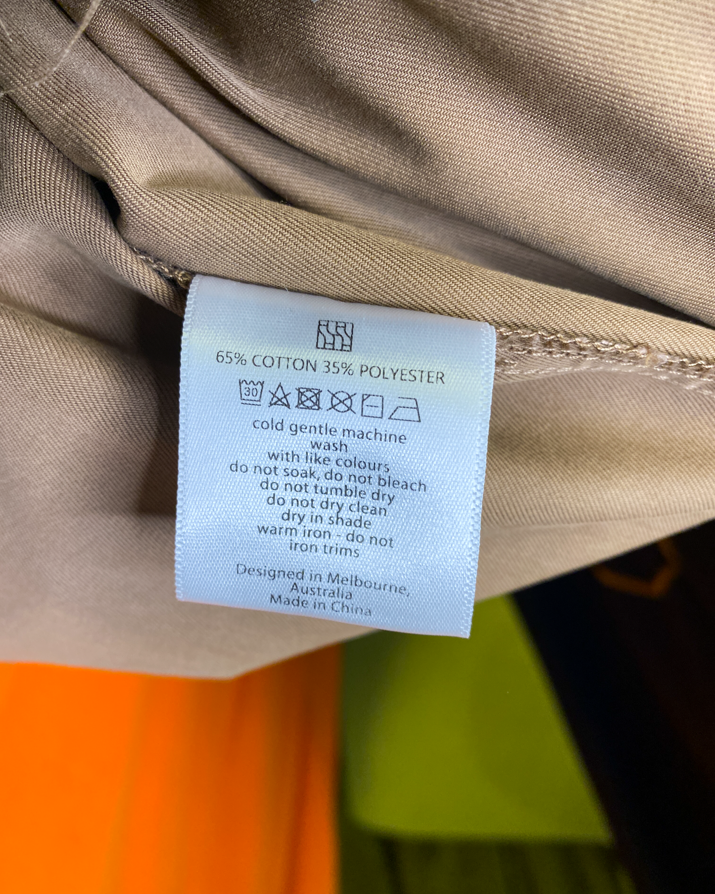 Size 16 | Henne Astrid Cotton Cargo Pants
