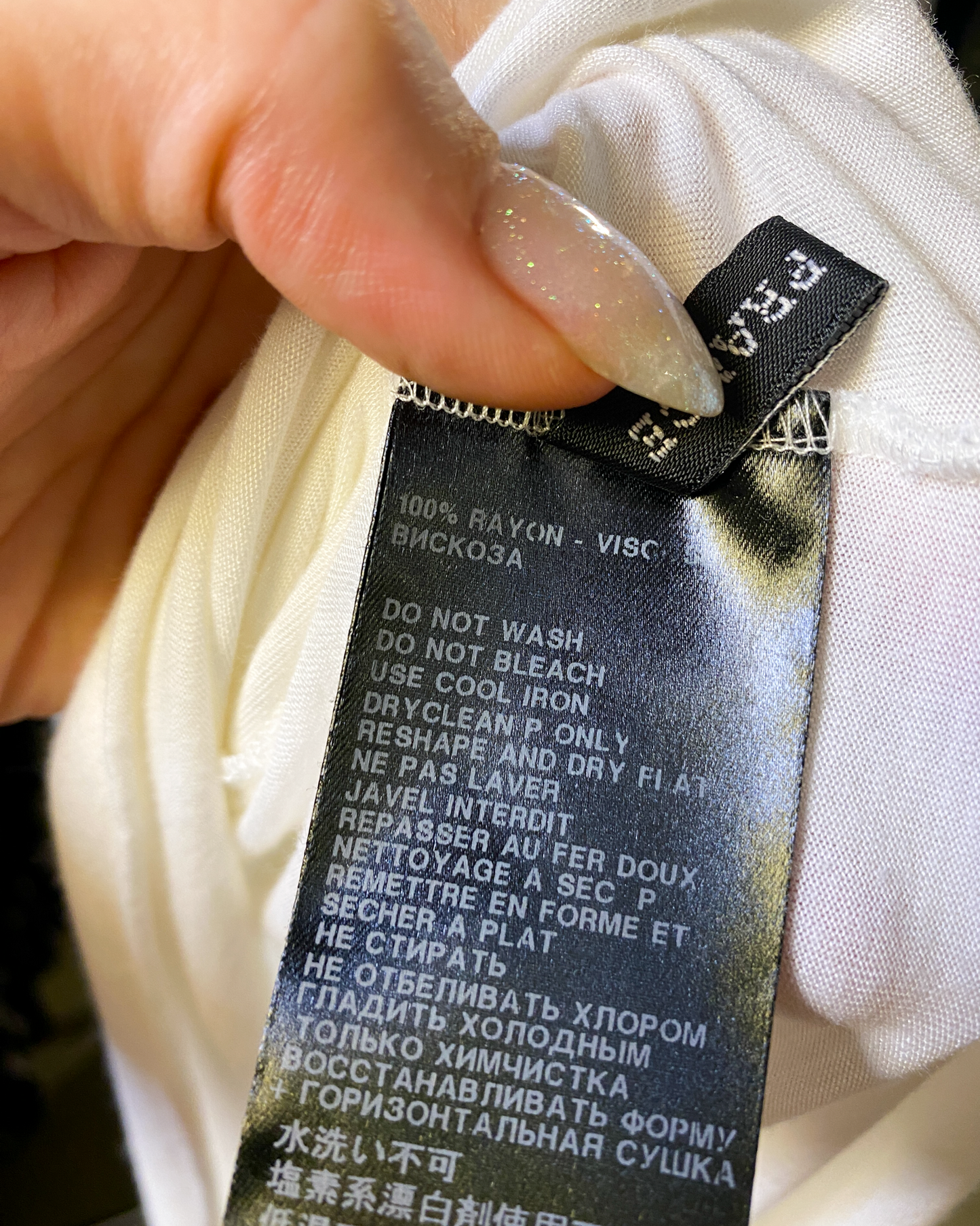 Size 40 (L) | Haider Ackerman Draped Top