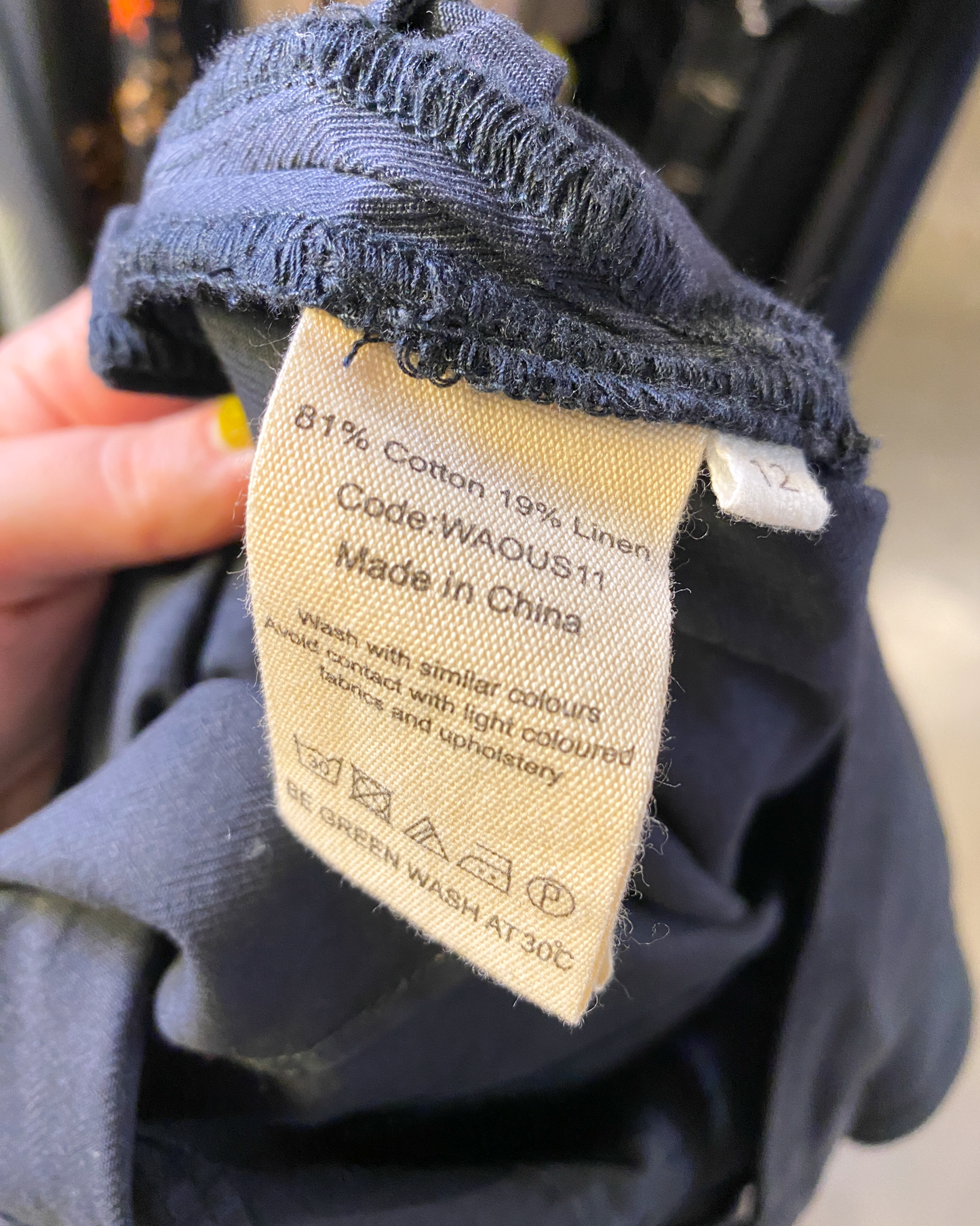 Size 12 | Toast Cotton/Linen Twill Jumpsuit