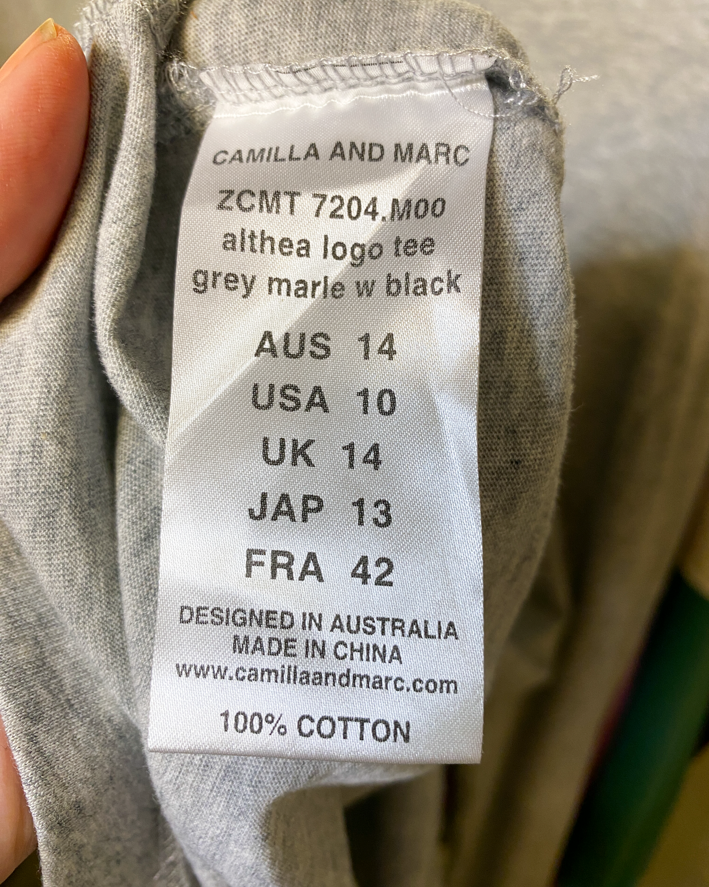 Size 14 | Camilla & Marc Long Sleeve T-shirt